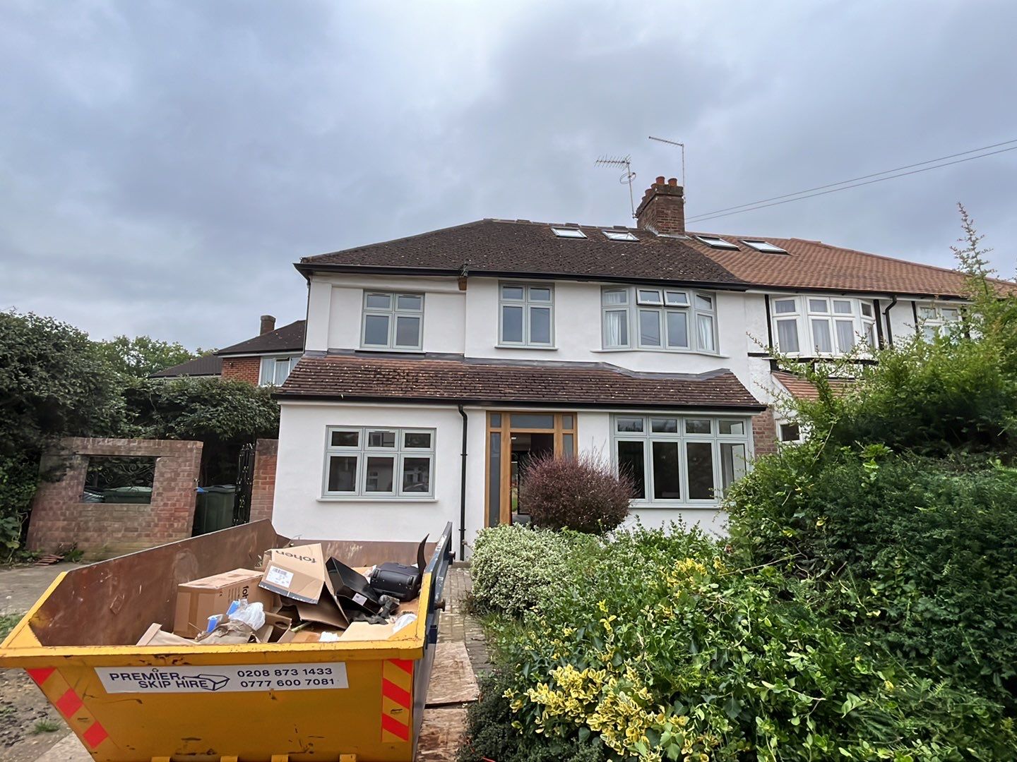 Roof Clean  - Moss Removal - Gutter Clean using Honda 15lpm Low Pressure Washing Machine by Ges Exterior Cleaning ltd