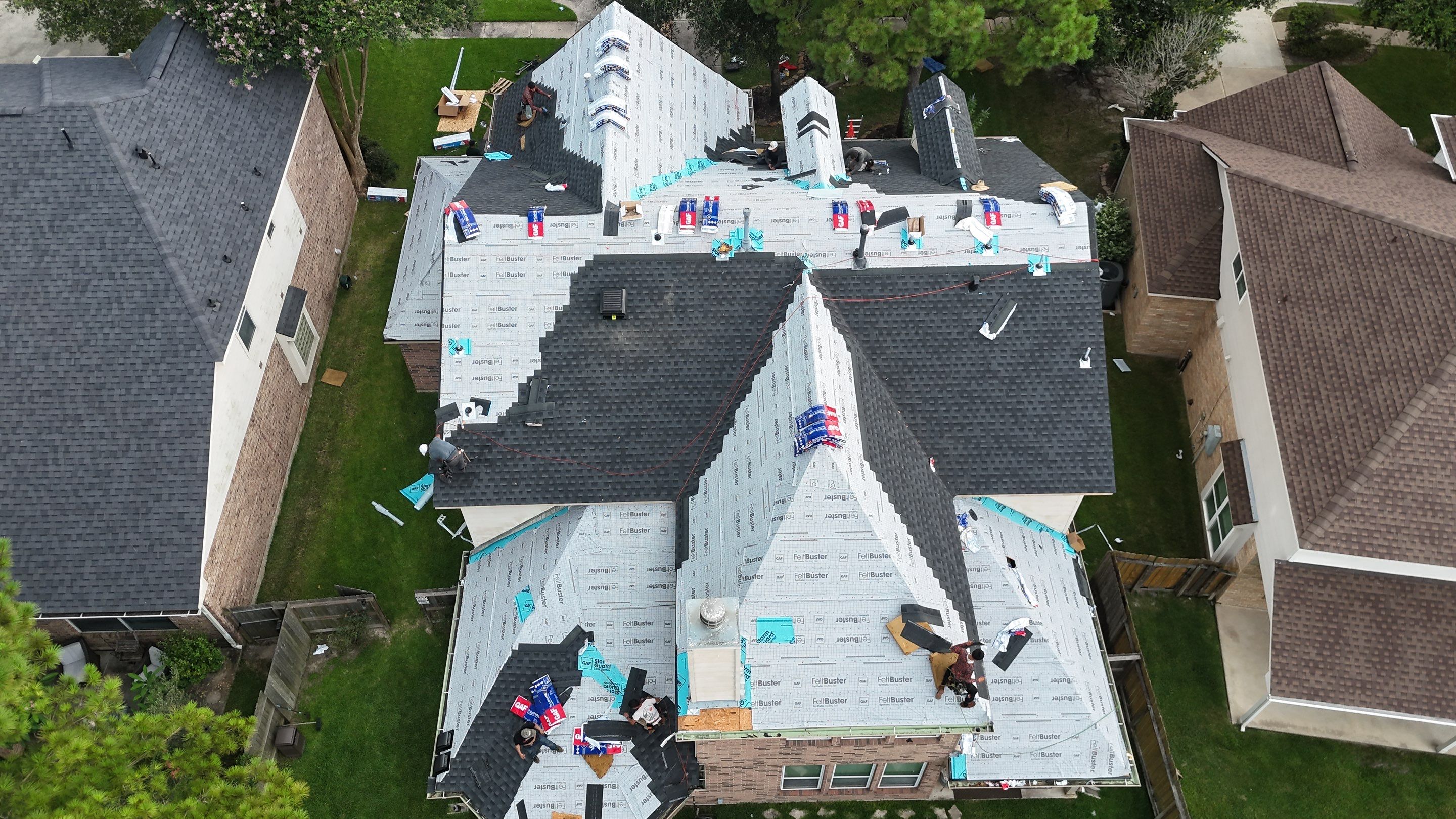 Roof Replacement and Decking Repair in Humble, TX by Onit Roofing LLC