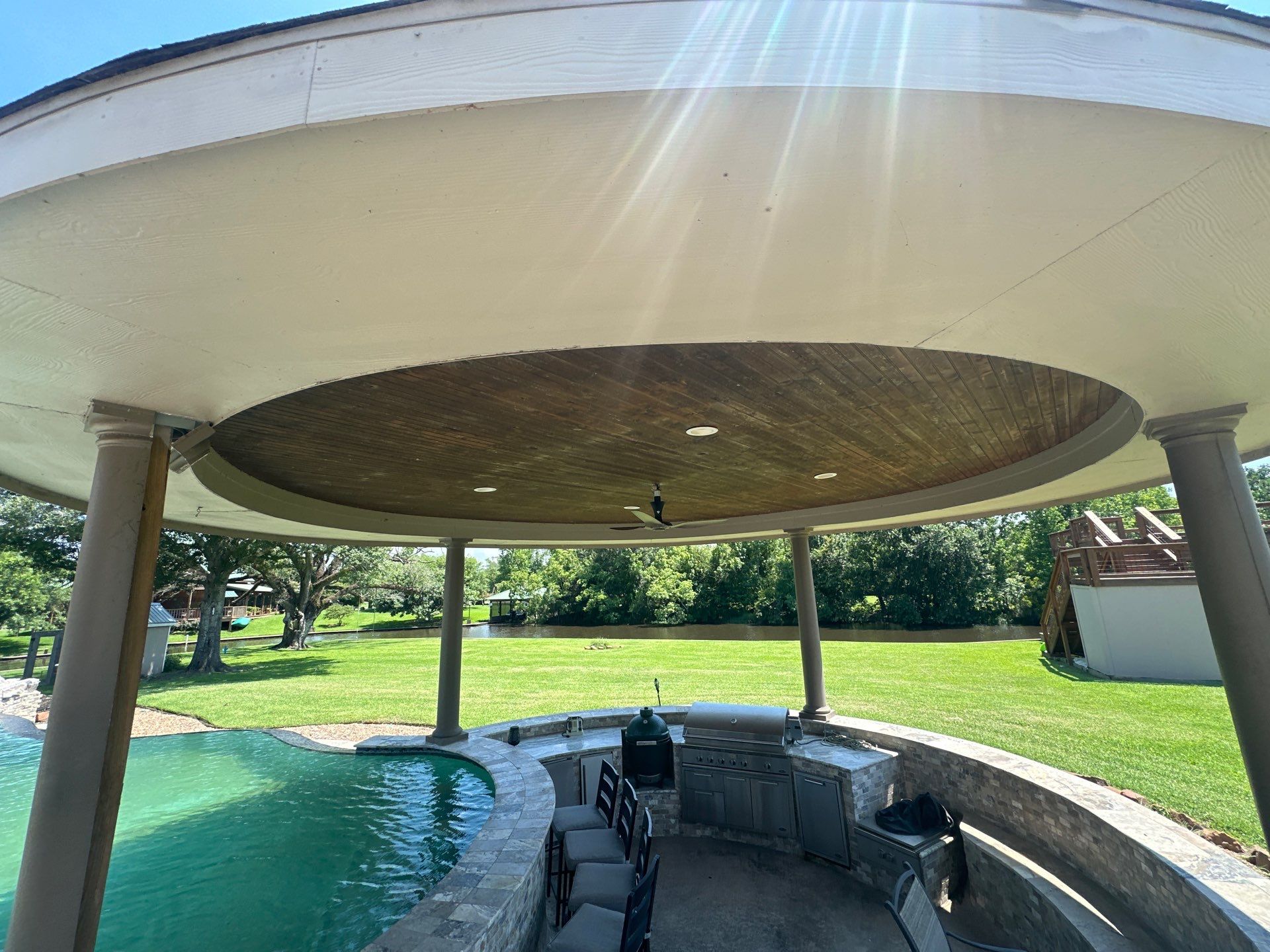 Patio Remodel in Orange County Texas by SophAlx LLC