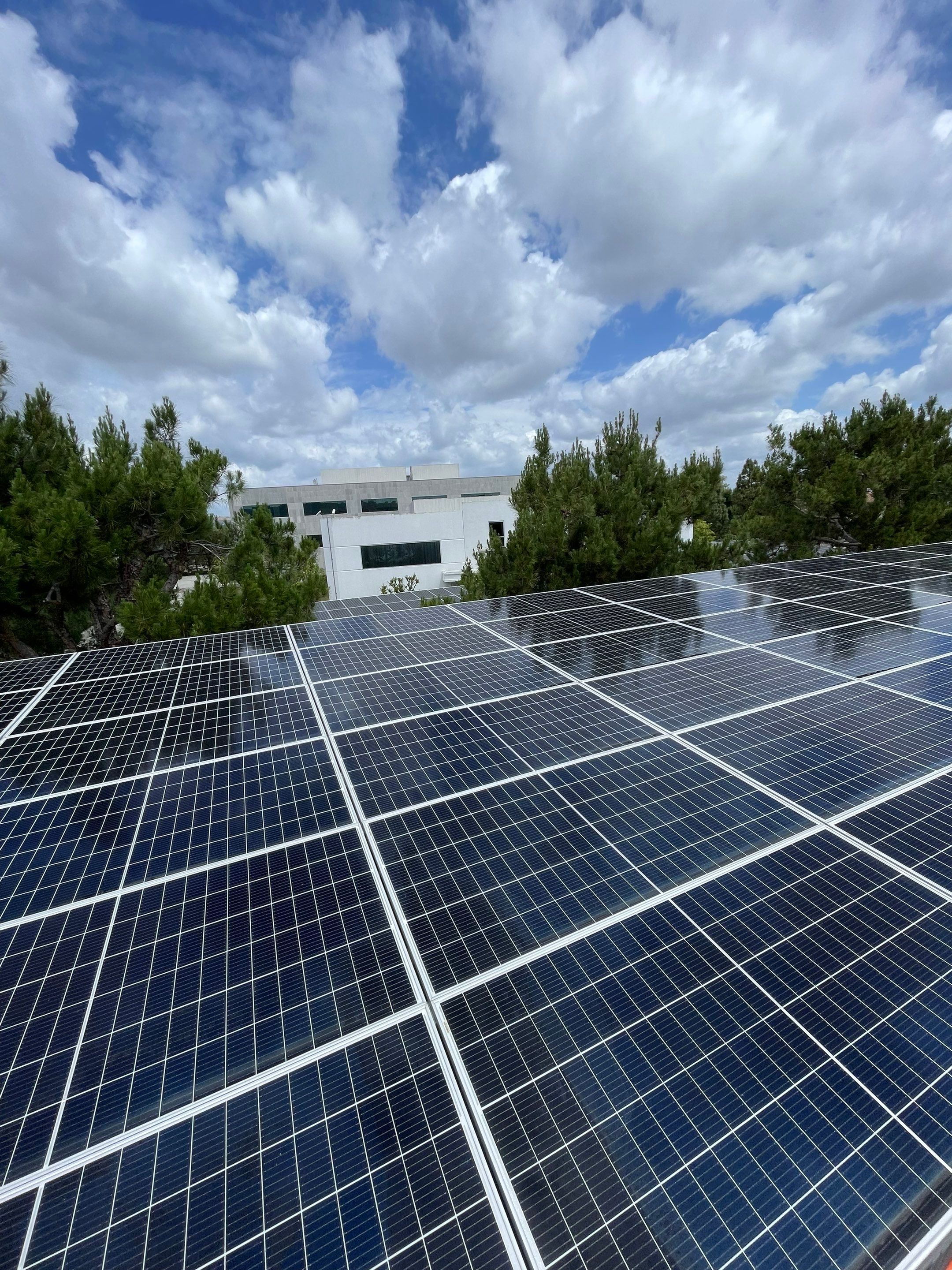 Commercial Solar Panel Cleaning by Palm Coast Solar Cleaning
