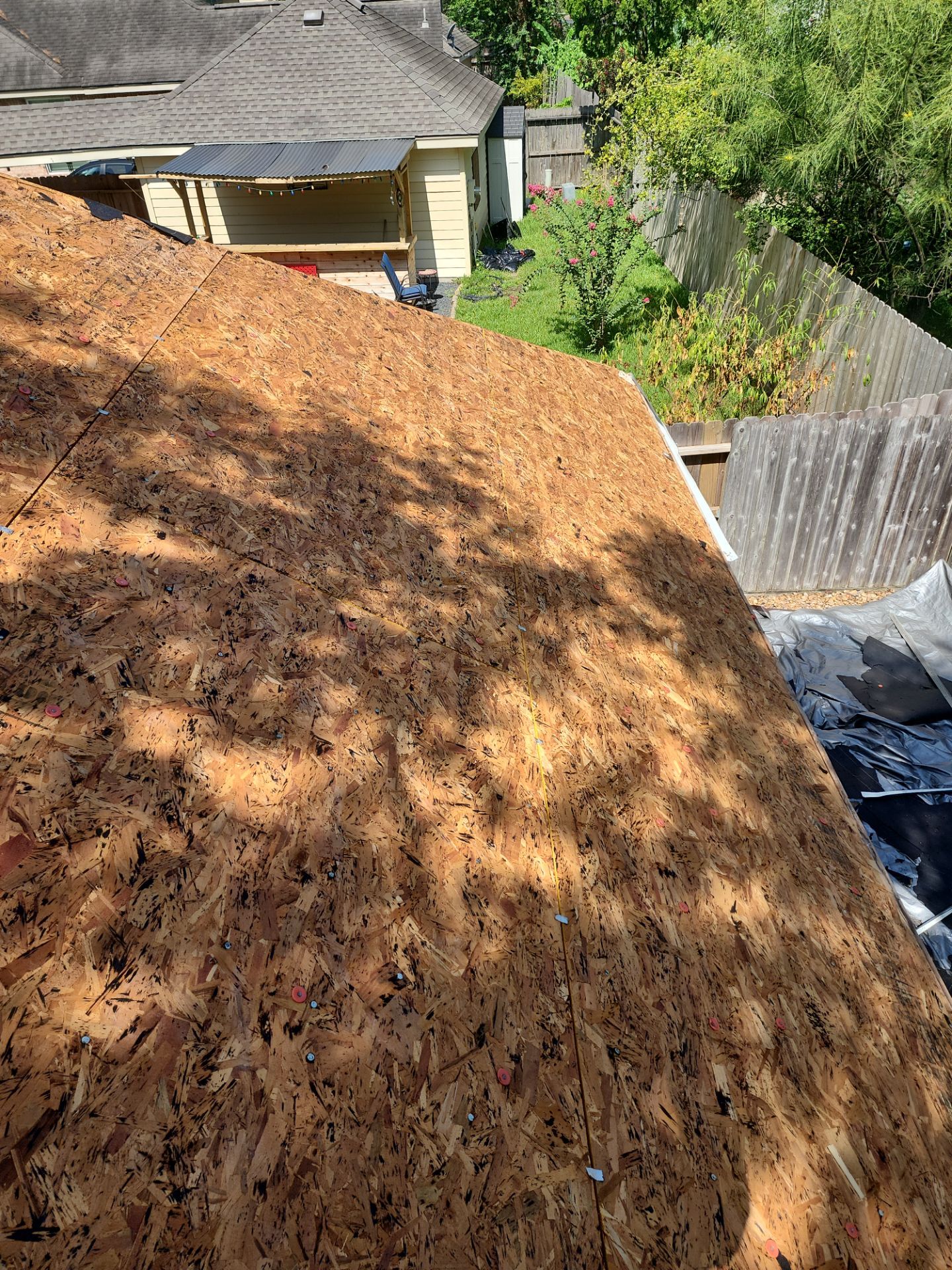 Residential Roofing Installation using Owen's Corning Duration (Lifetime) Shingles by Roof Repair Company