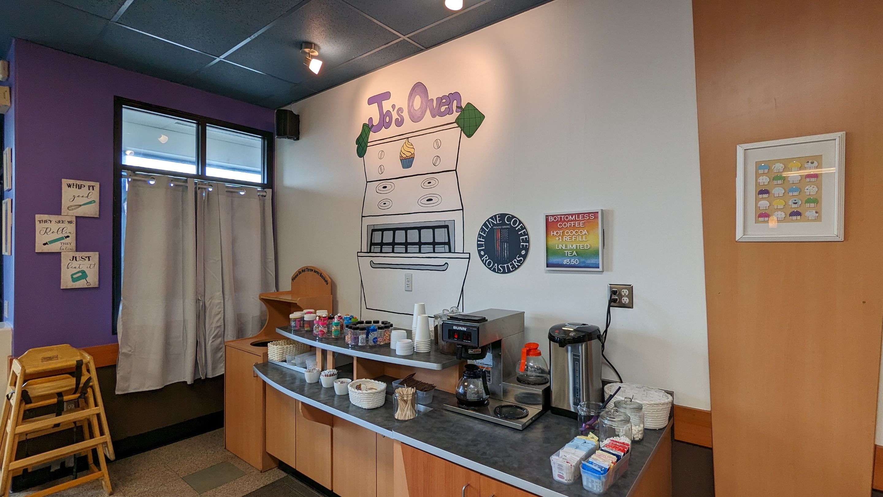 Local Bakery Gets Fresh Paint! by Midnight Sun Painting