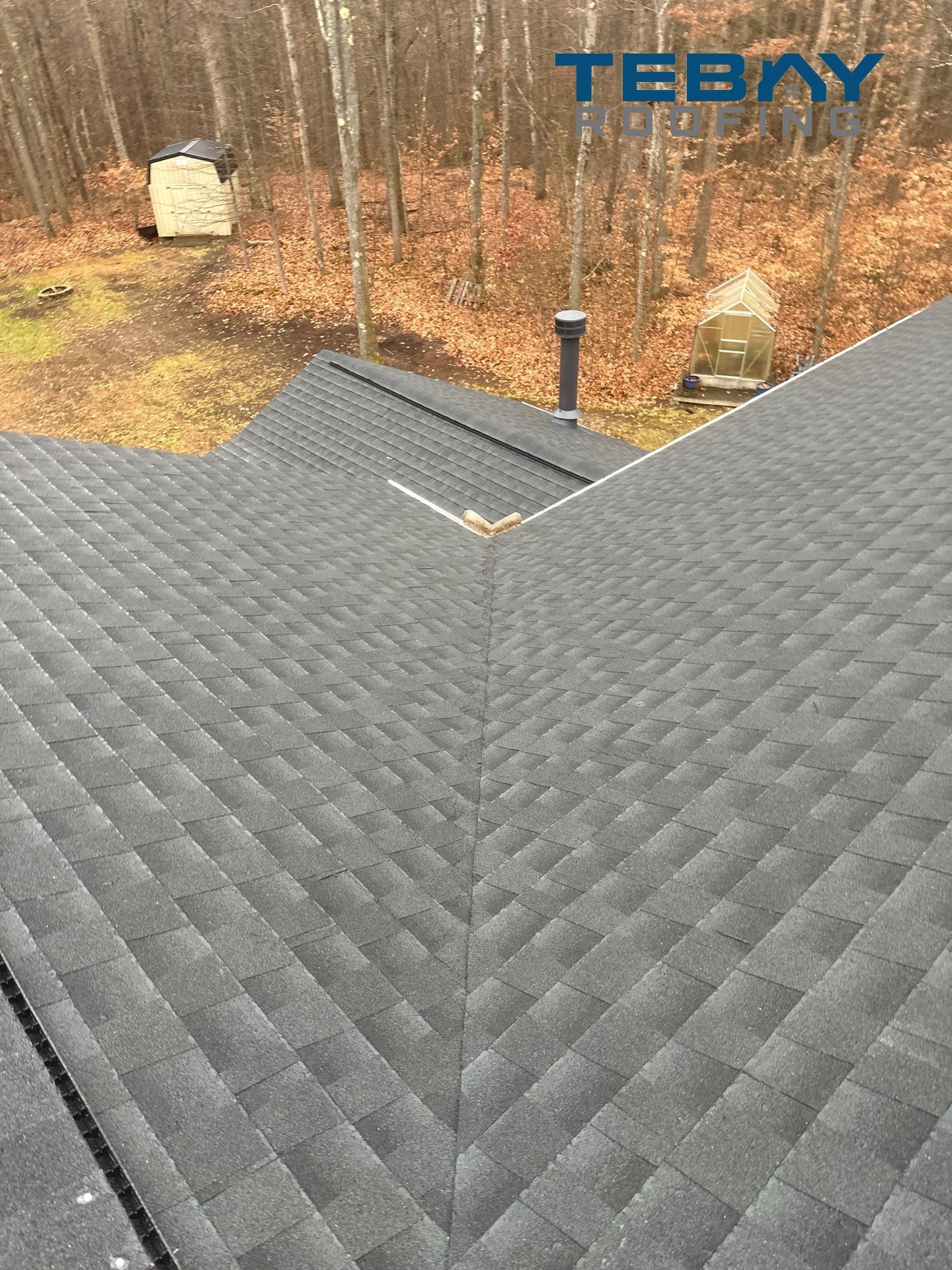 Residential Roofing Installation using GAF Timberline HDZ, Charcoal by Rainstoppers Roofing