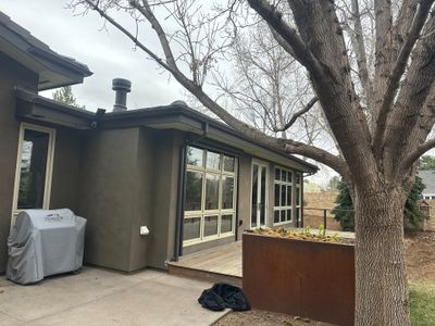 Exterior All-Weather MagnaTrack Screens Installation using Progressive MagnaTrack Screens