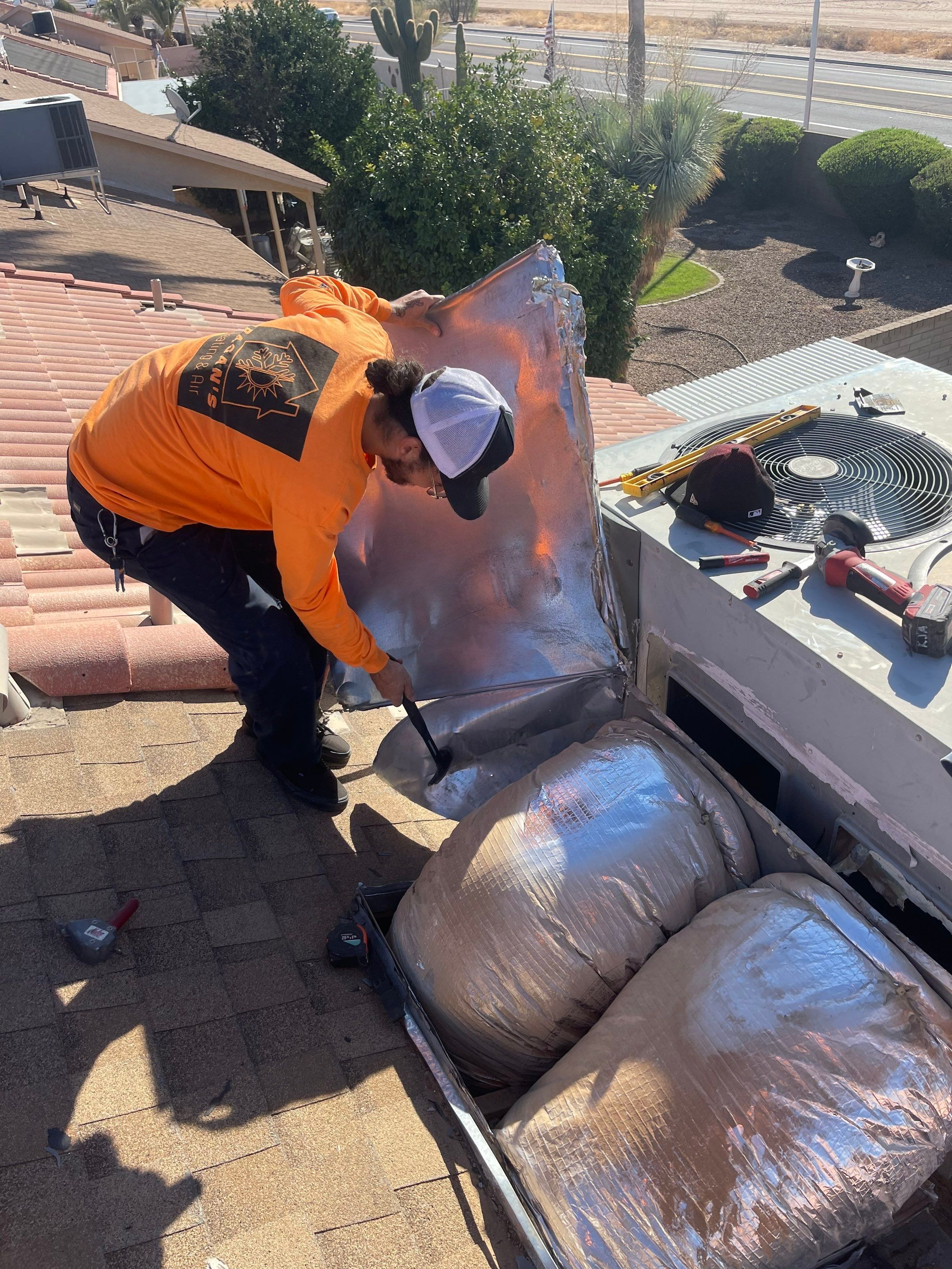 Central Air Conditioning Installation using Ecobee Thermostat by Ragans Heating and Air