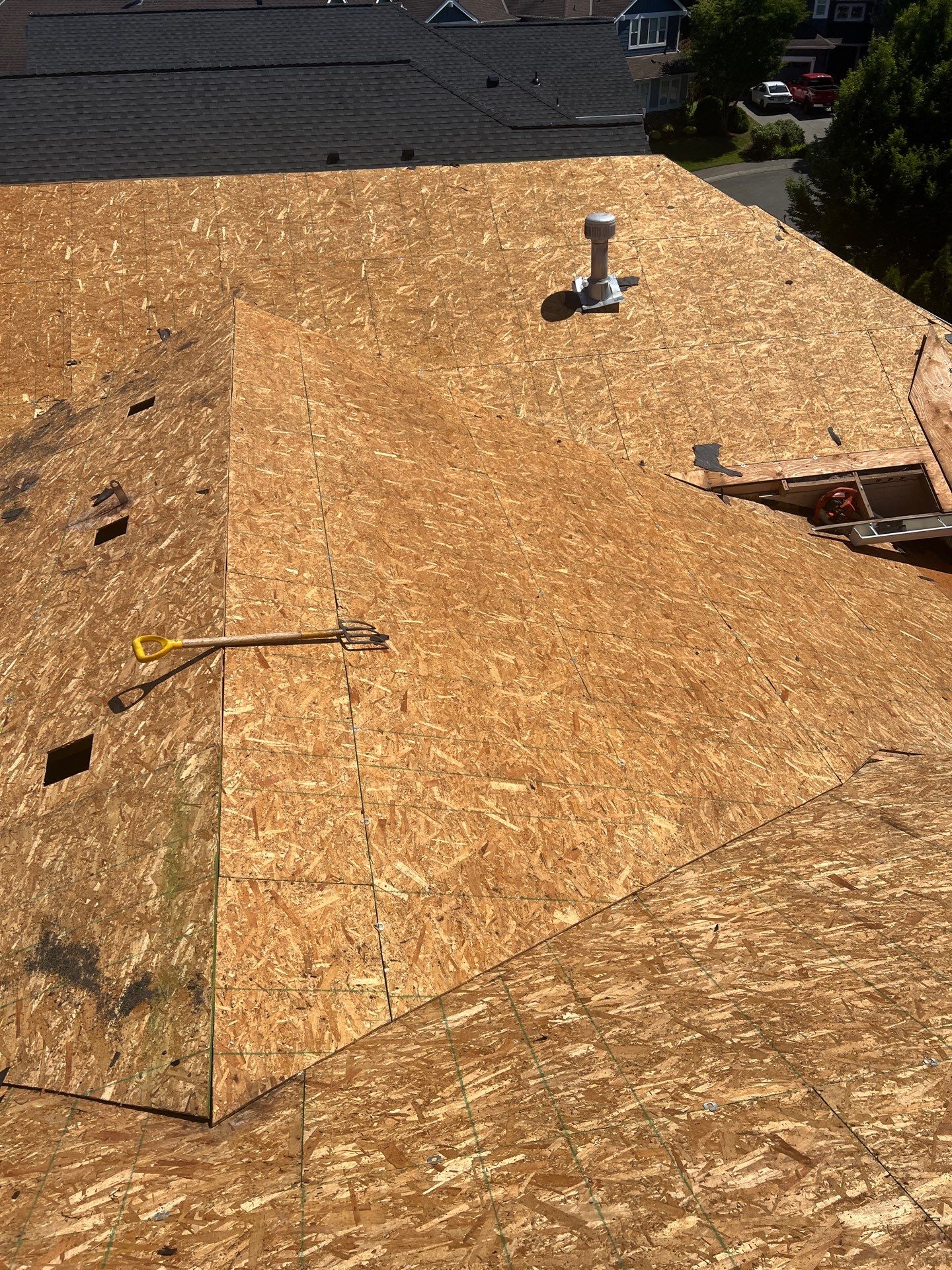 Residential Roofing Installation using GAF UHDZ Shingles by Roofing Formula LLC