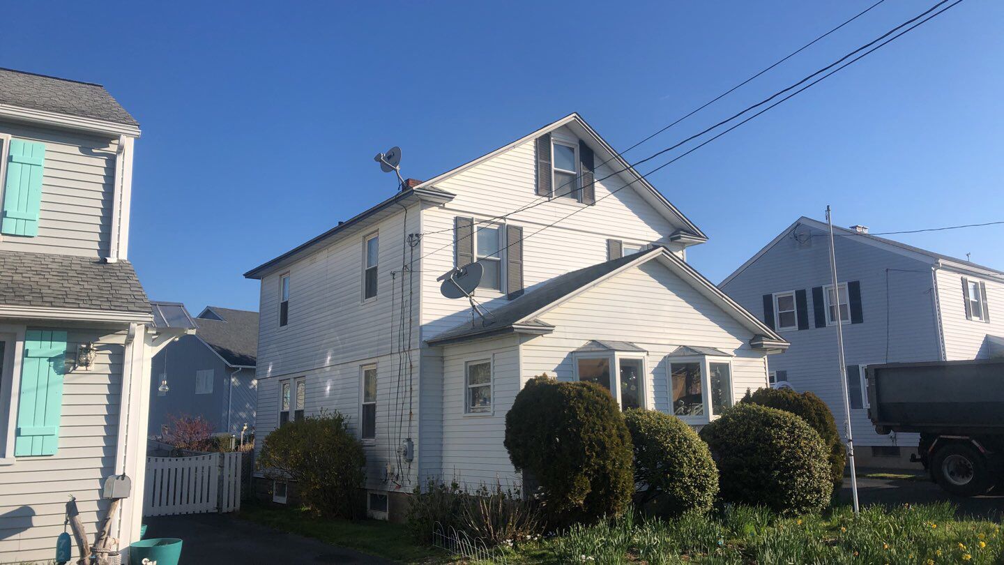 Residential Roofing Installation using Owens Corning Duration Slatestone Gray by A Plus Exterior