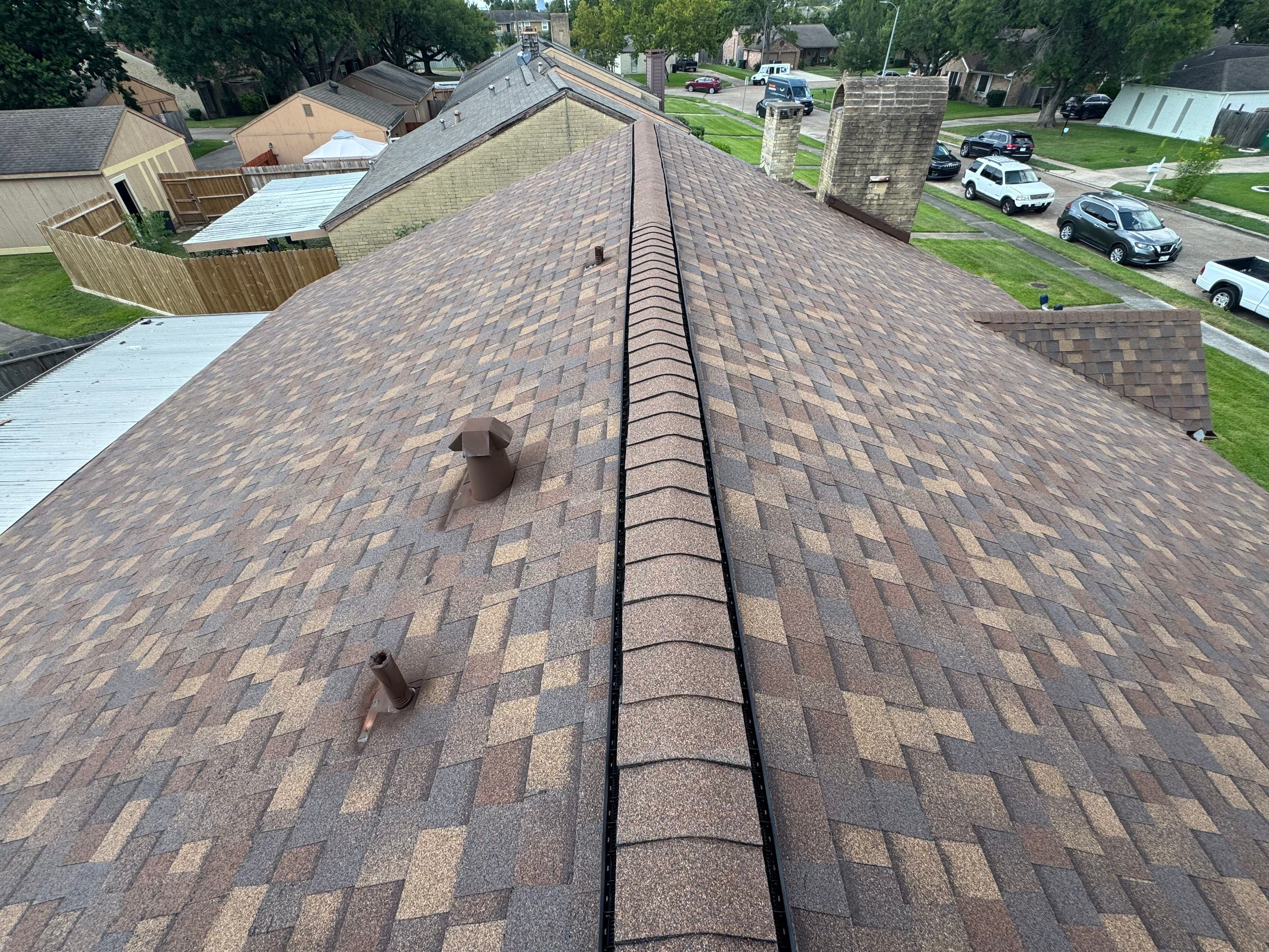 Project in Houston by Duque Roofing & Construction