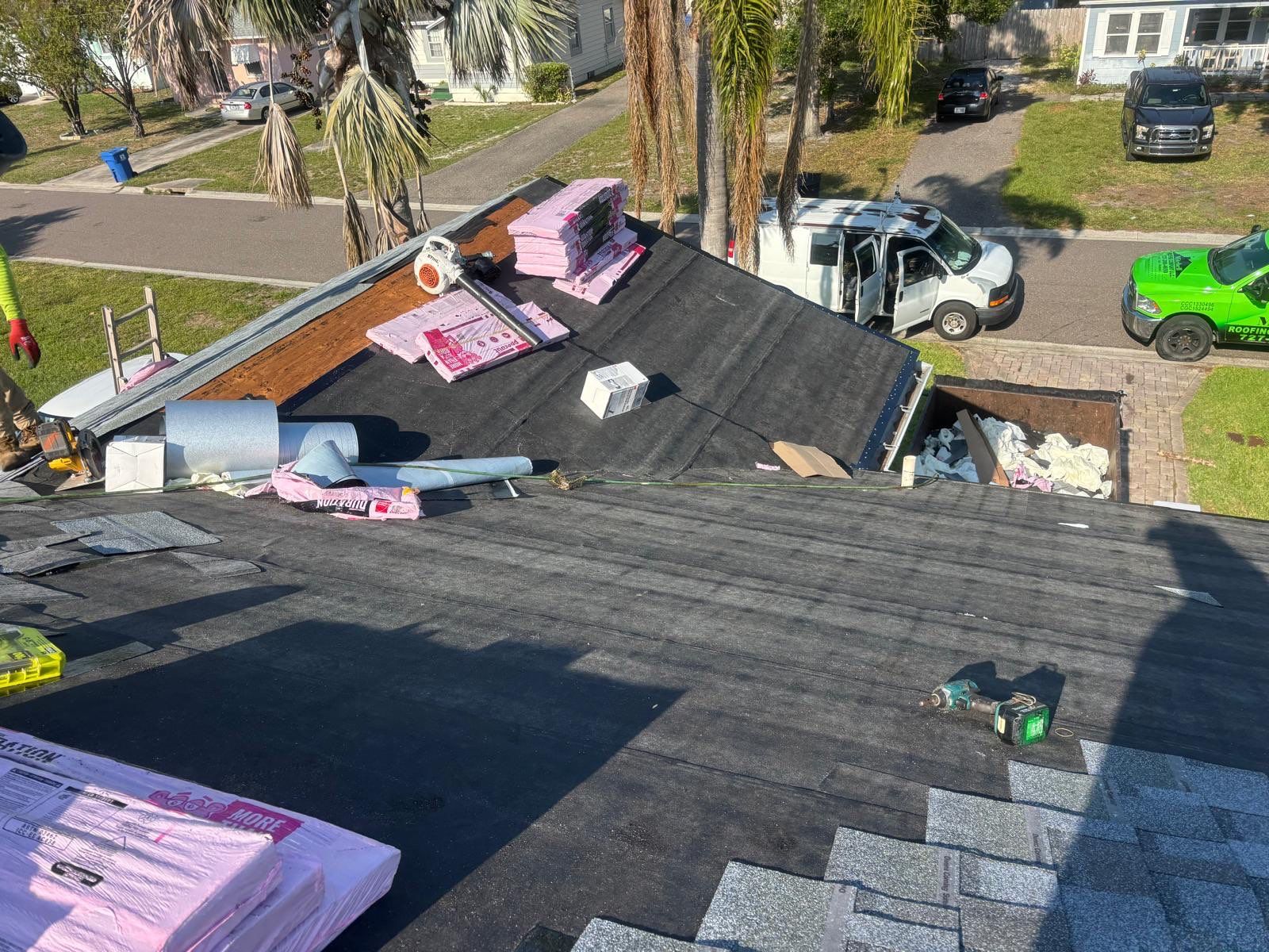 Project in St. Petersburg 33711 by Mitchell Roofing Company LLC 