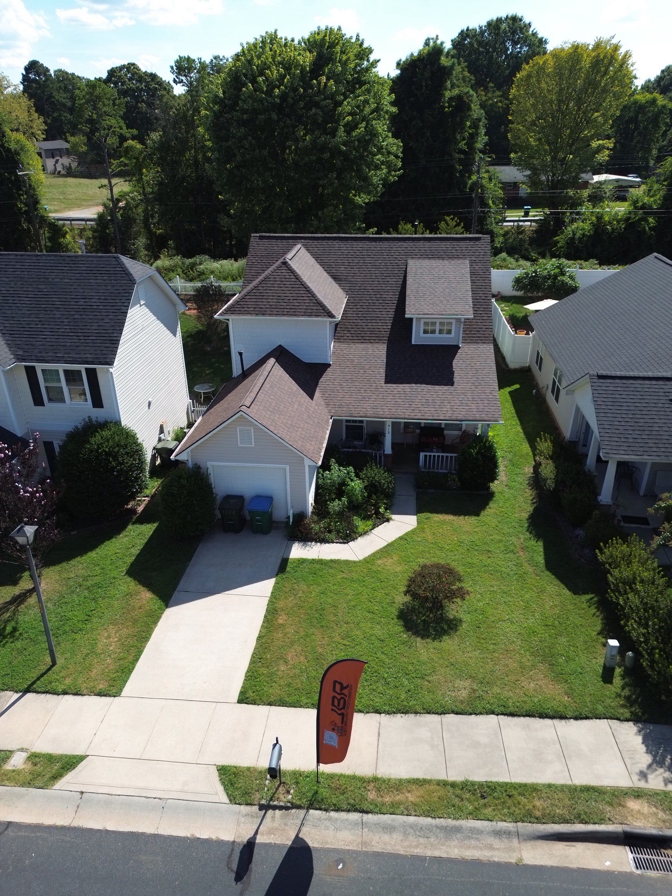 Roof and siding replacement by hail damage by Just Brilliant Restoration JBR