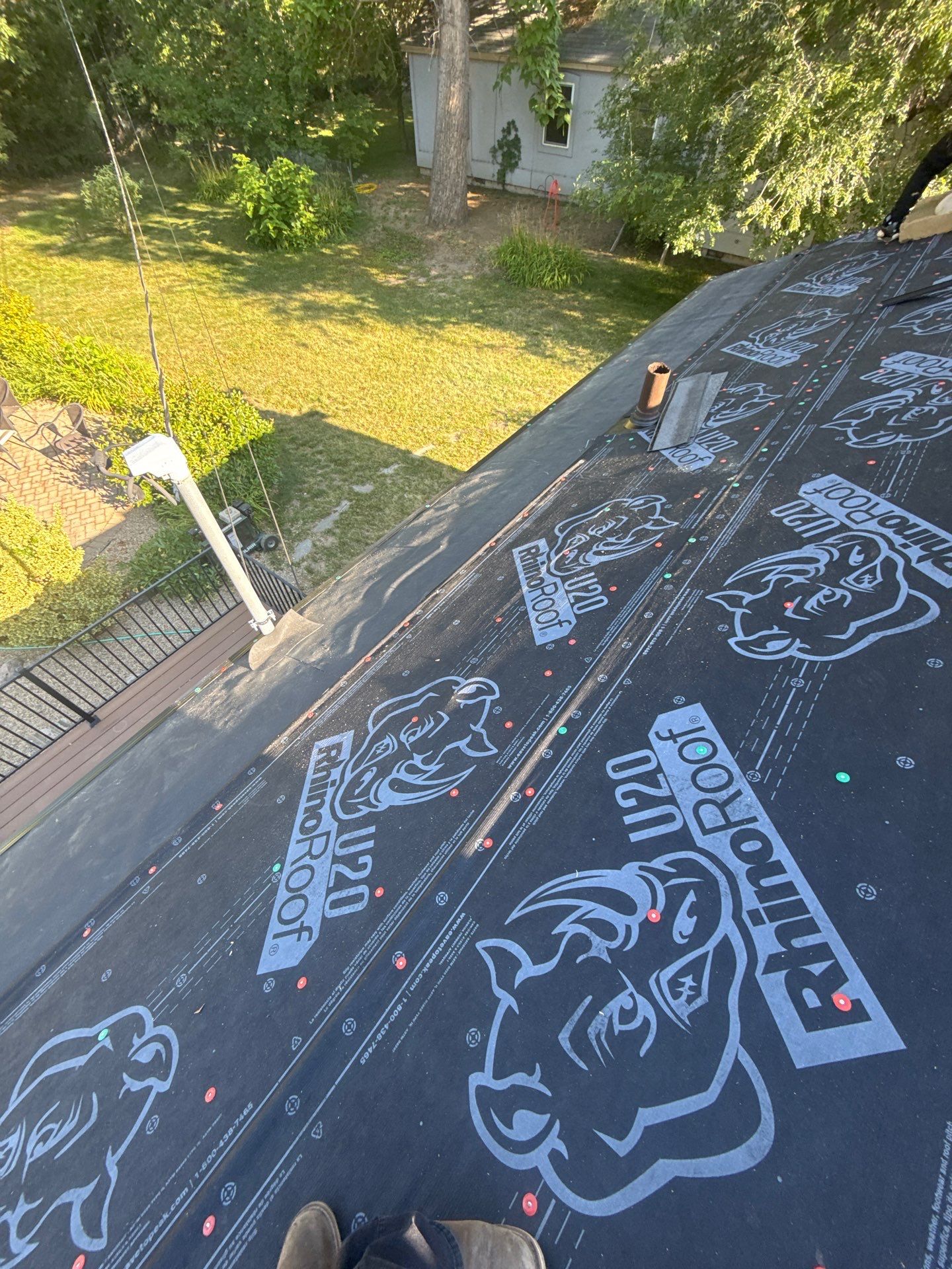 Residential Roof Replacement With Gray Architectural Shingles in Boise by Olive Roofing