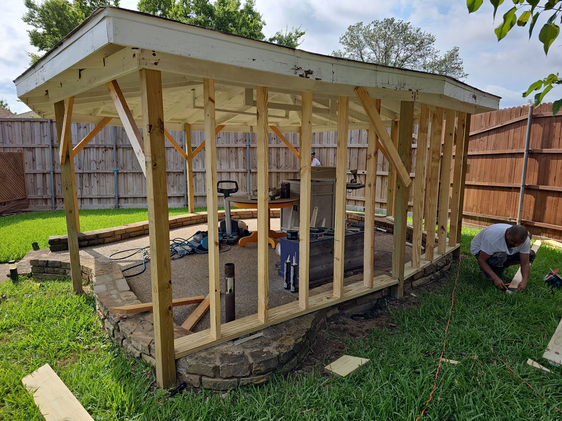 Project in Garland by EL-GC LLC 