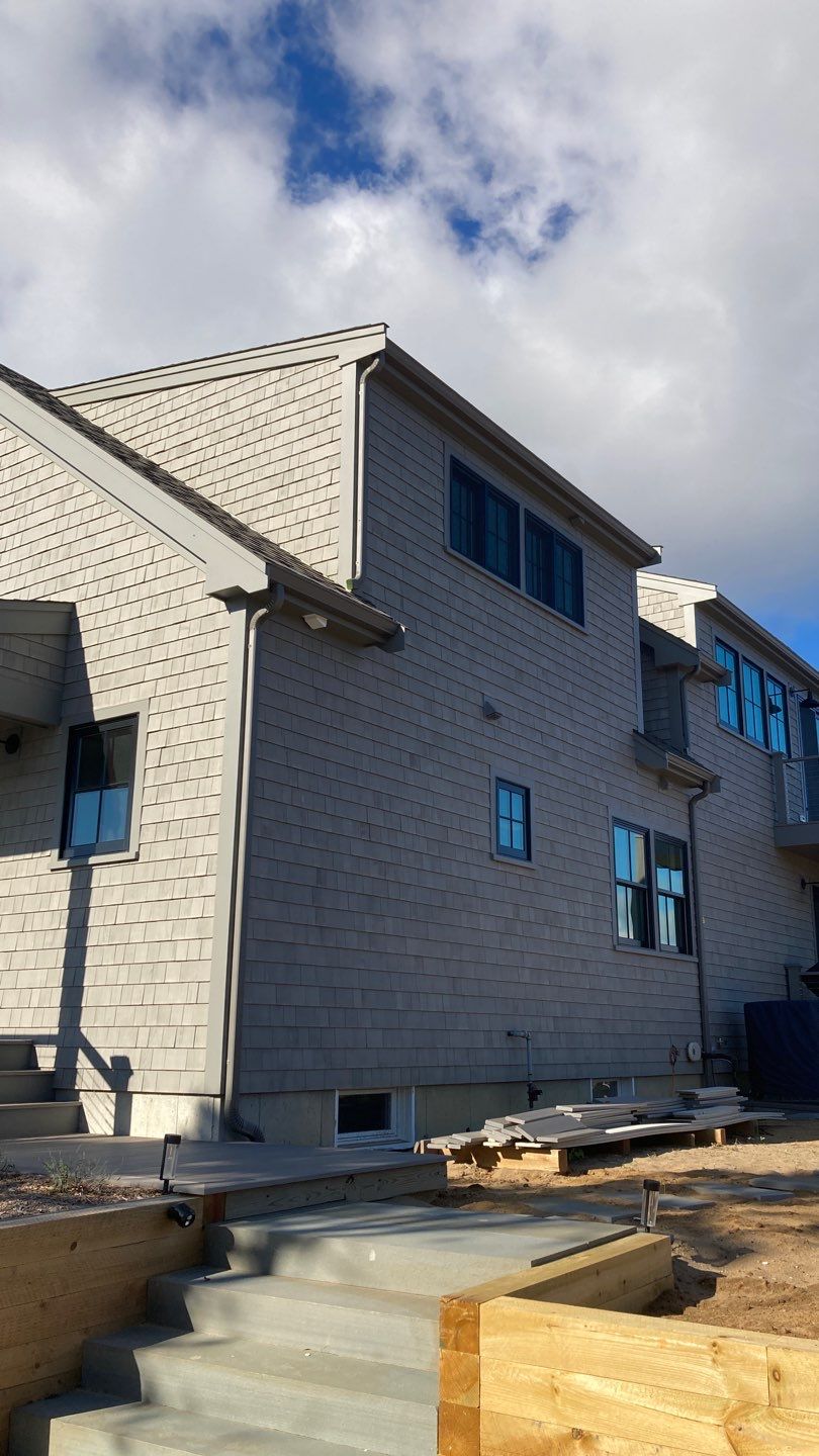 Truro, Ma Gutter Installation using 5" K-Style Aluminum Gutter by Gutter Pro Enterprises