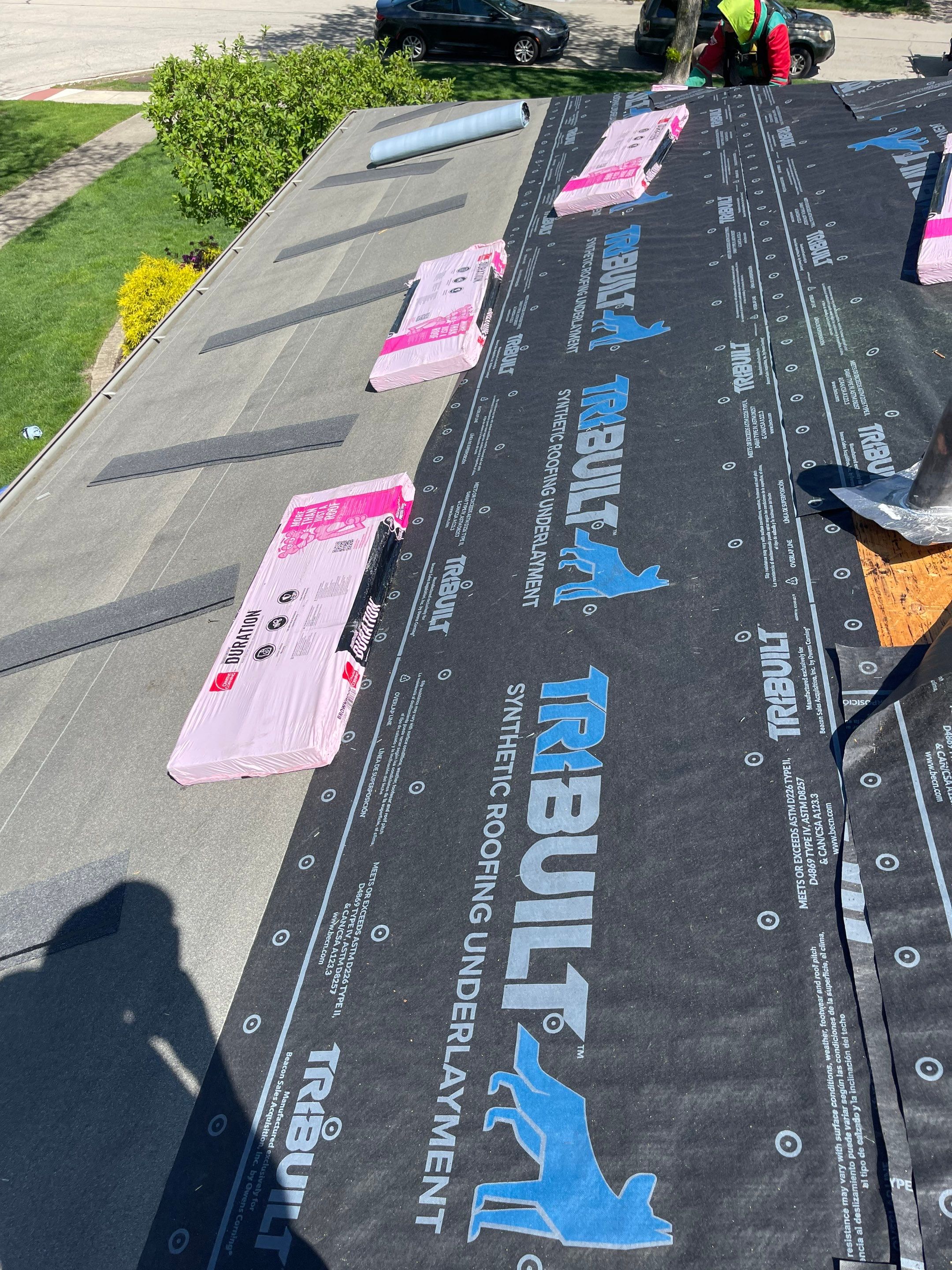 Roof replacement by Optimal Home Improvement 