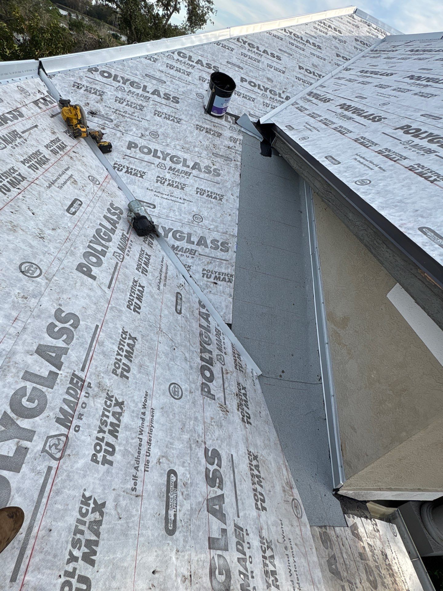 Residential Roofing Installation using roofing tiles from Eagle Roofing Products! by Gopher Roofing