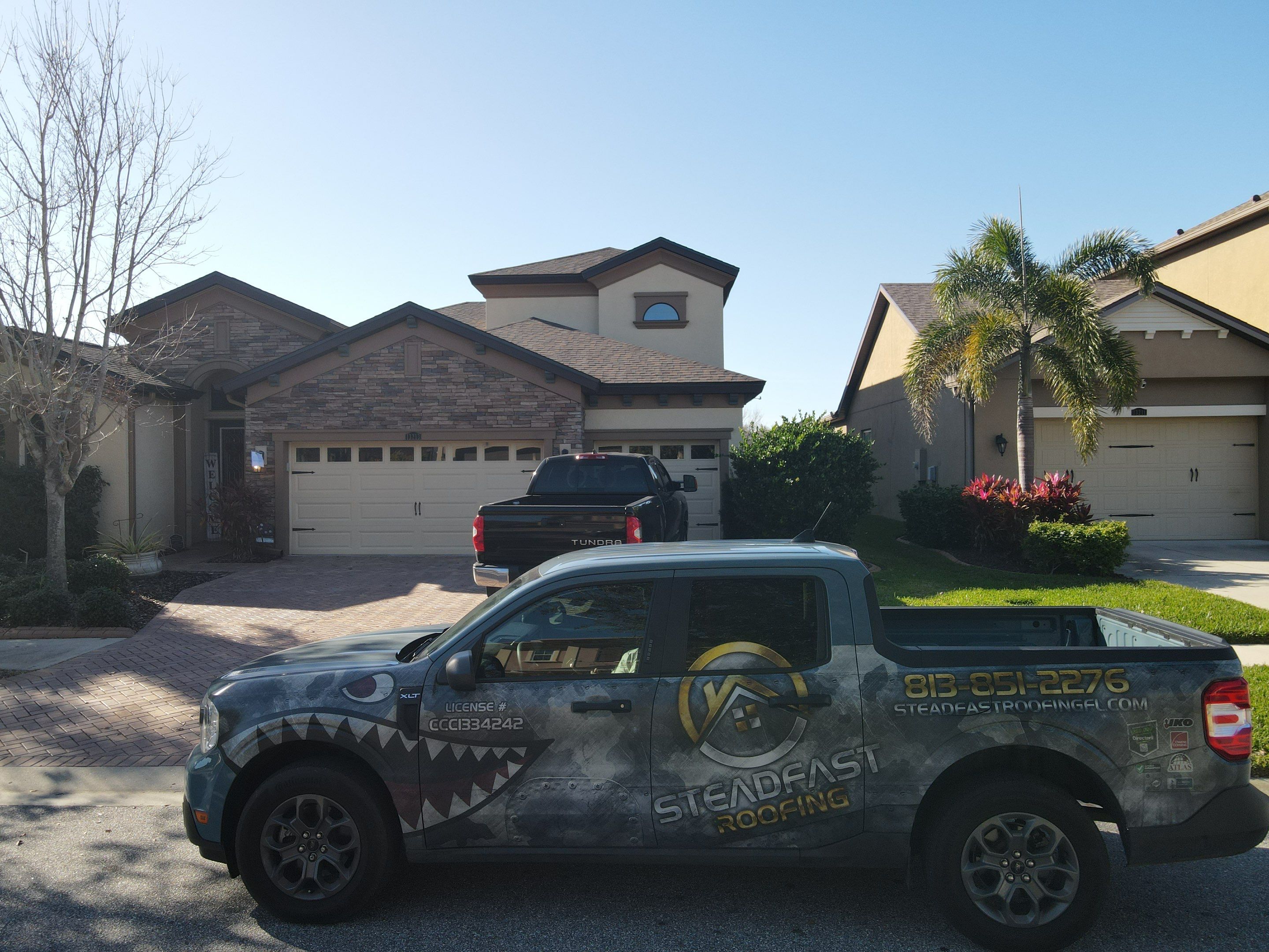 Roof Replacement in Riverview FL. by Steadfast Roofing 