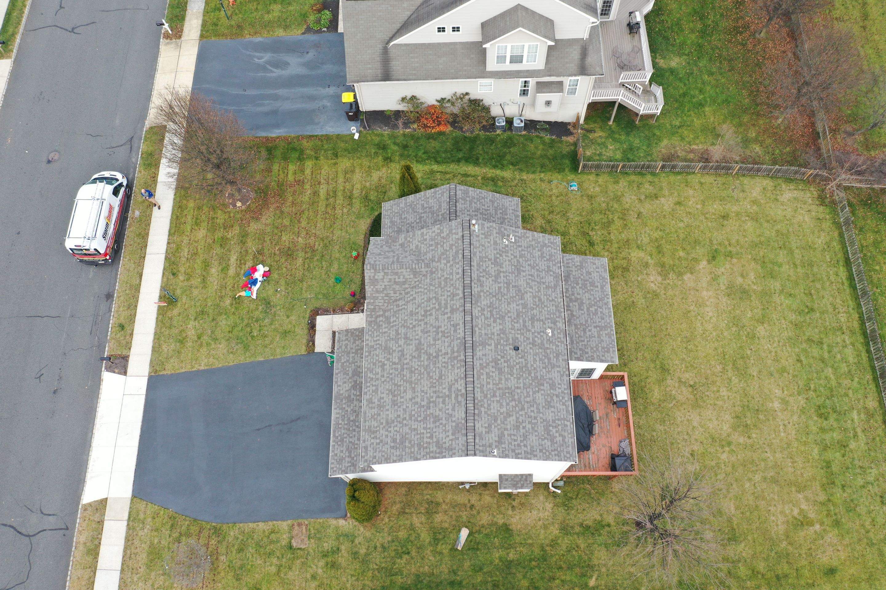 Roofing Installation using CertainTeed Landmark - Weathered Wood by Storm Guard of Ches-Mont PA