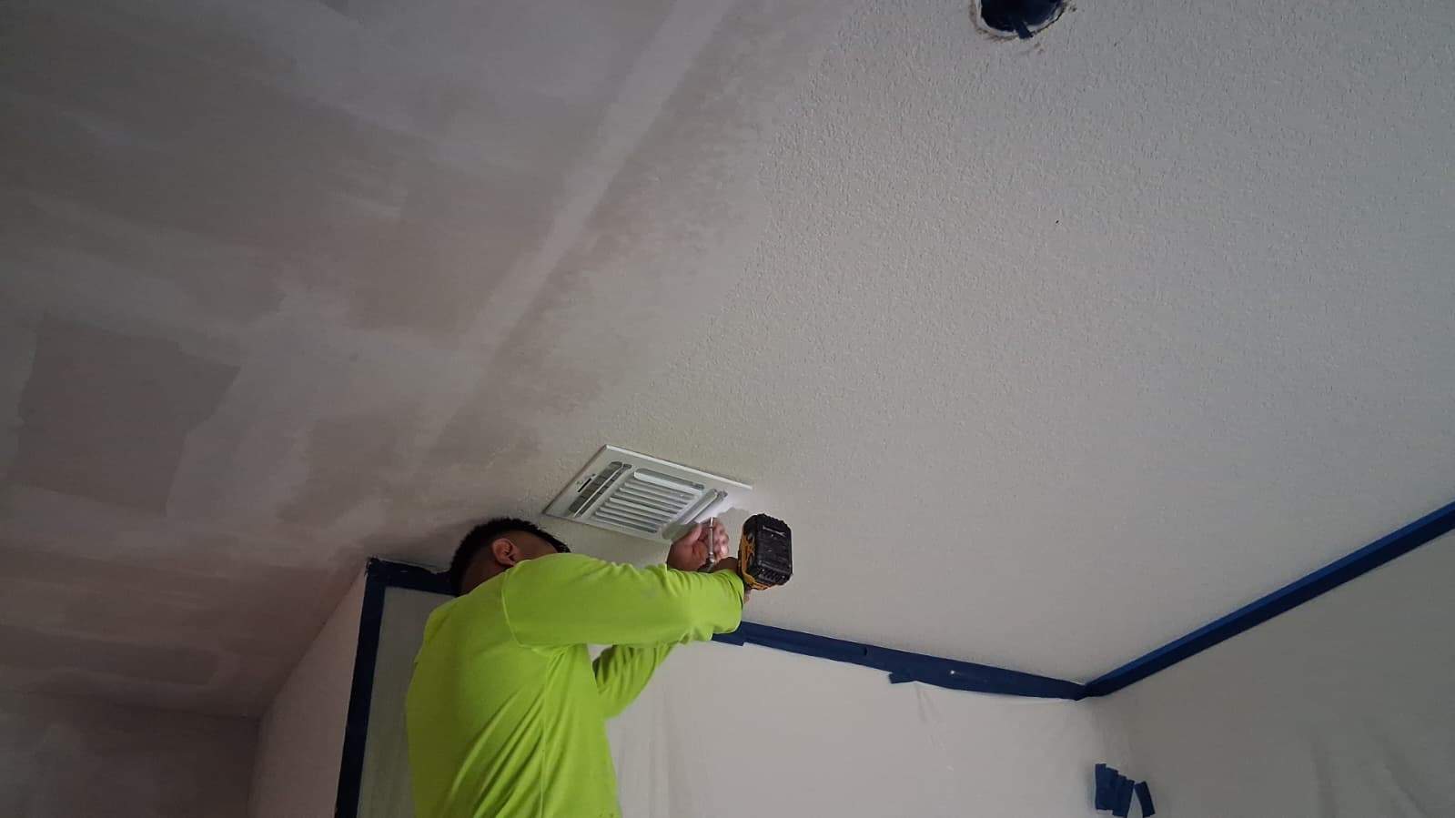 Austin Roofing Replacement with Sheathing Repair and Interior Restoration by Caliber Restoration LLC