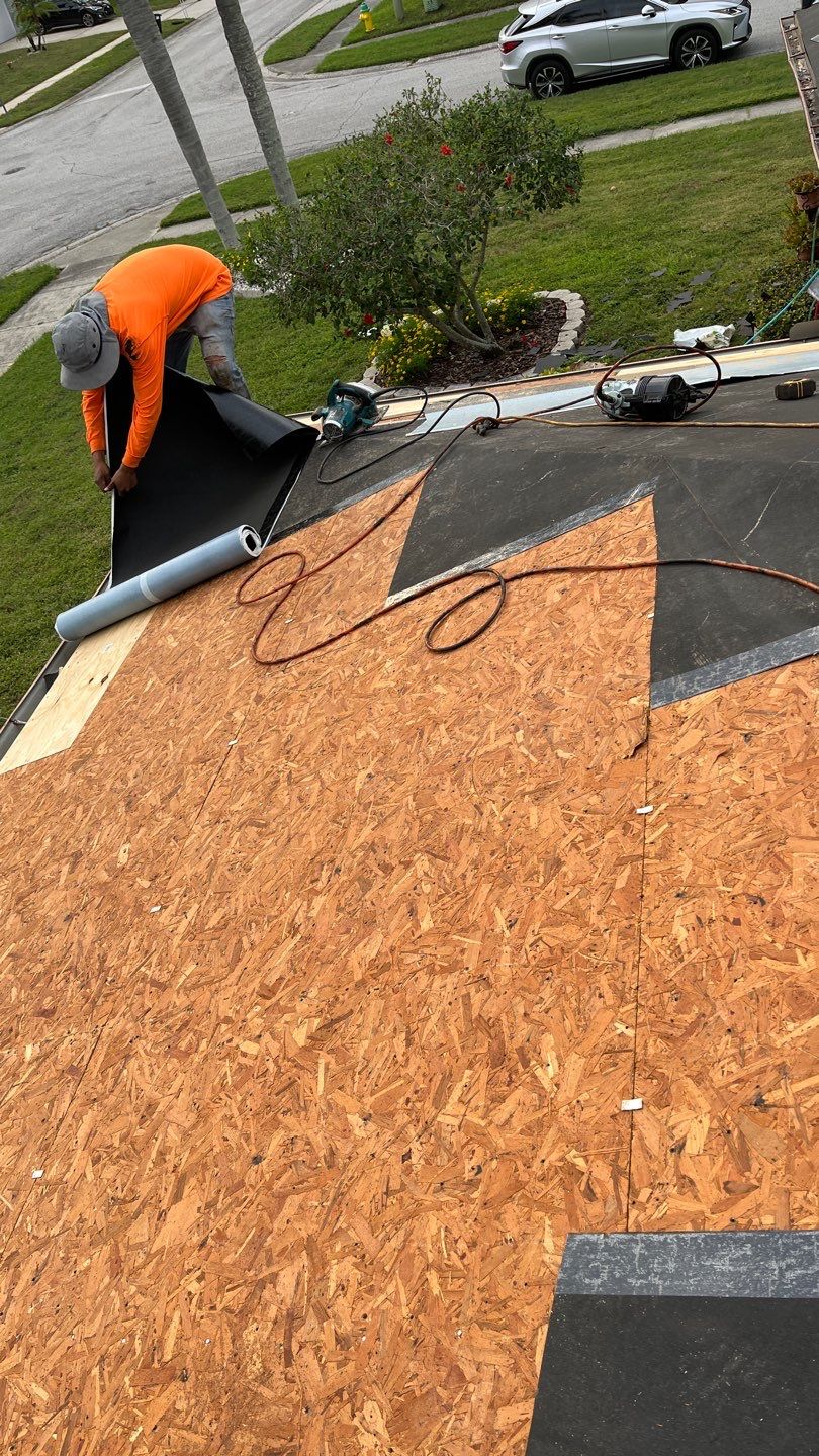 Project in Clearwater 33762 by Mitchell Roofing Company LLC 