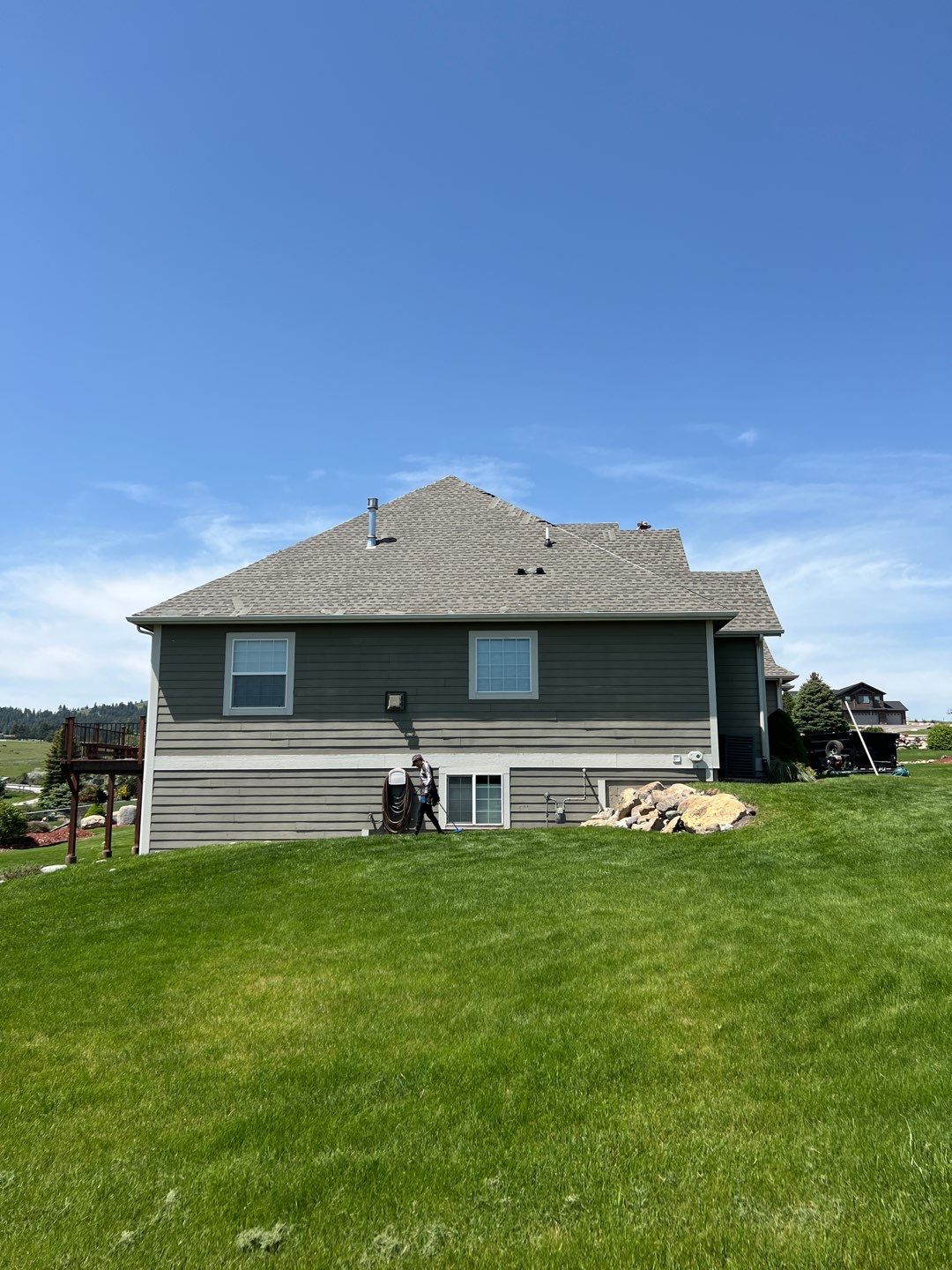 GAF Timberline HDZ - Weathered Wood by Montana Roofing Solutions