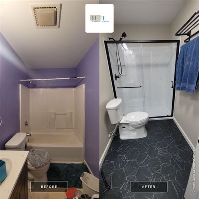 Holly Springs Hallway Bathroom Remodel – A Smart, Stylish Redesign