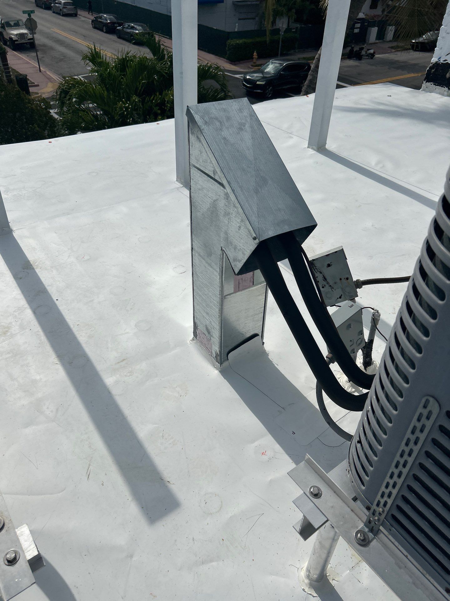 Miami Beach Condominium Complete Flat Roof and TPO Installation by AJF ROOFING INC