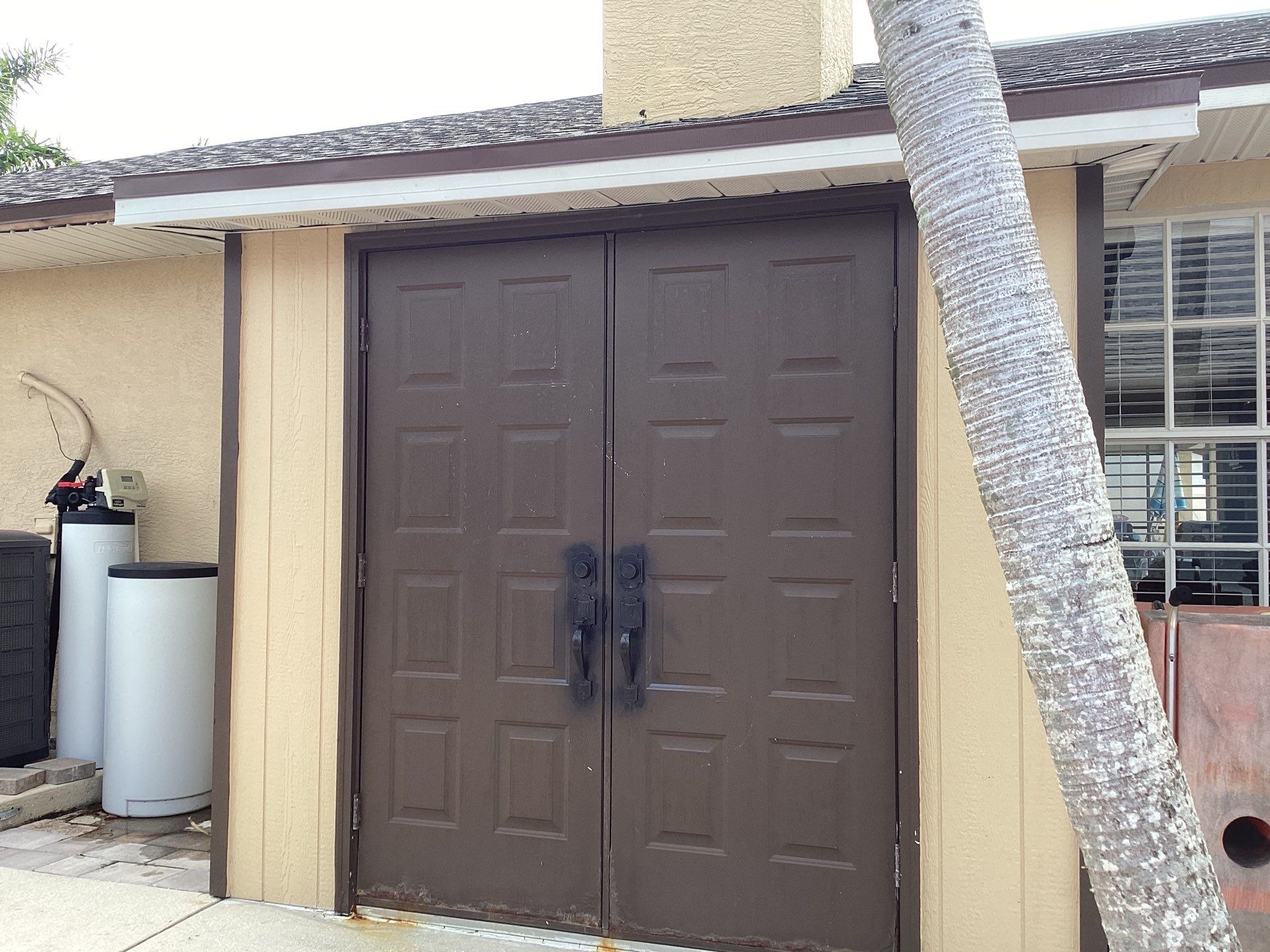 Musket Brown Gutter Installation and Soffit Fascia in Cape Coral FL by Gutter Professors