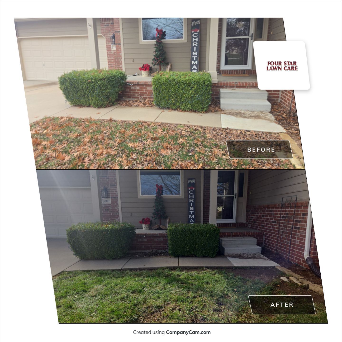Project in Augusta by Four Star Lawn Care