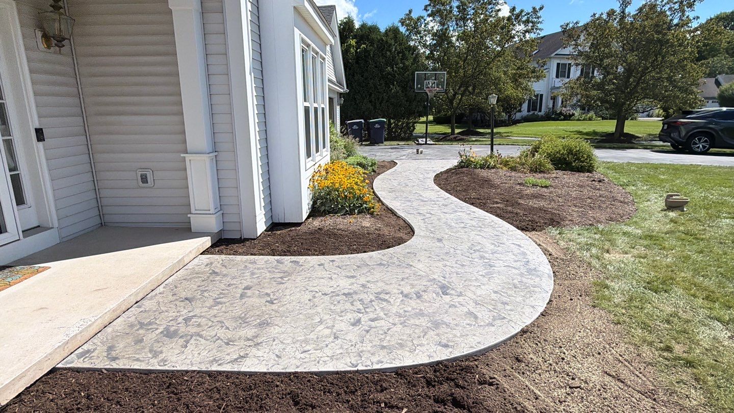 Oxford Slate Walkway by NG Masonry & Construction LLC