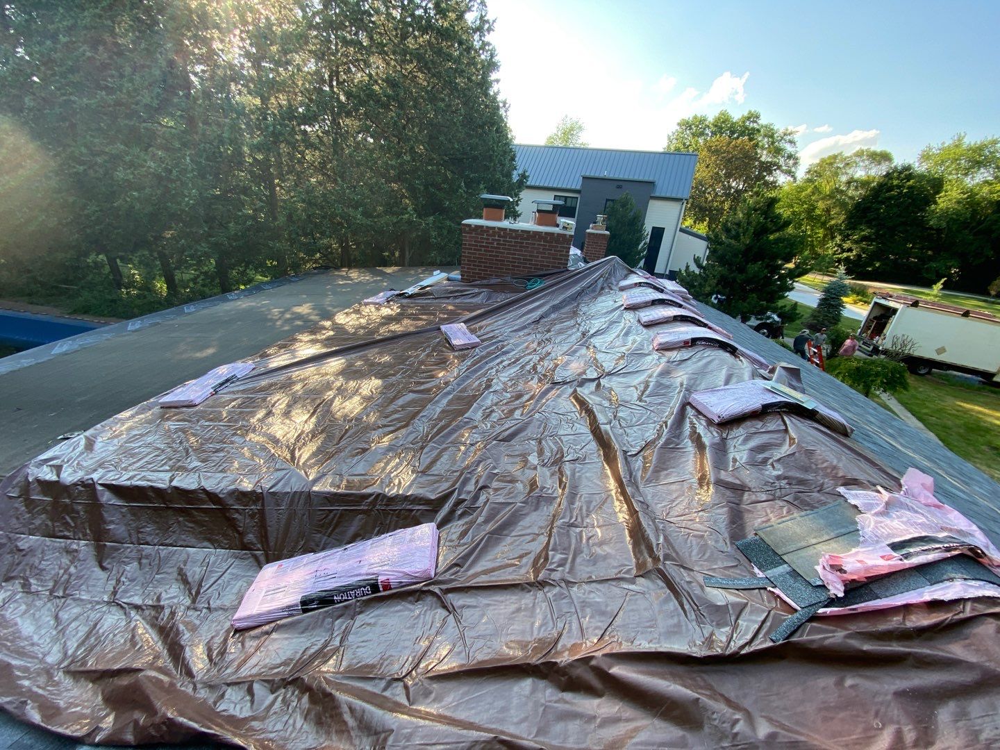 Roof Replacement using Owens Corning by 180 Contractors