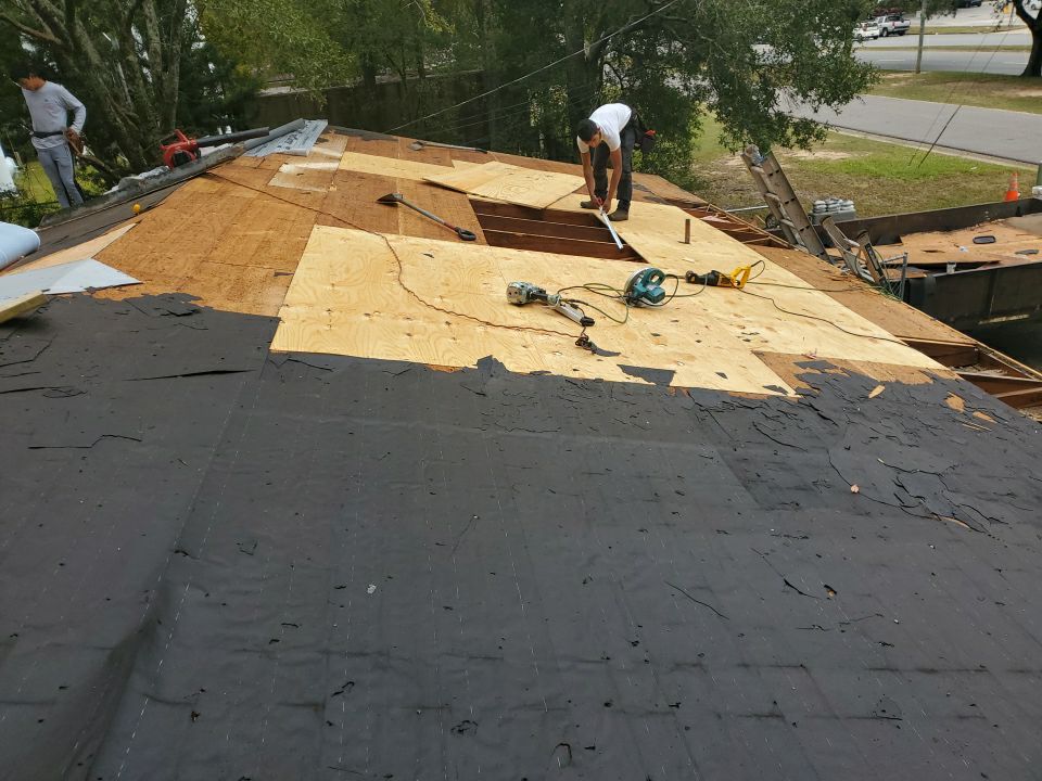 Residential Roofing Installation using Roof Replacement by American Roofing & Construction LLC