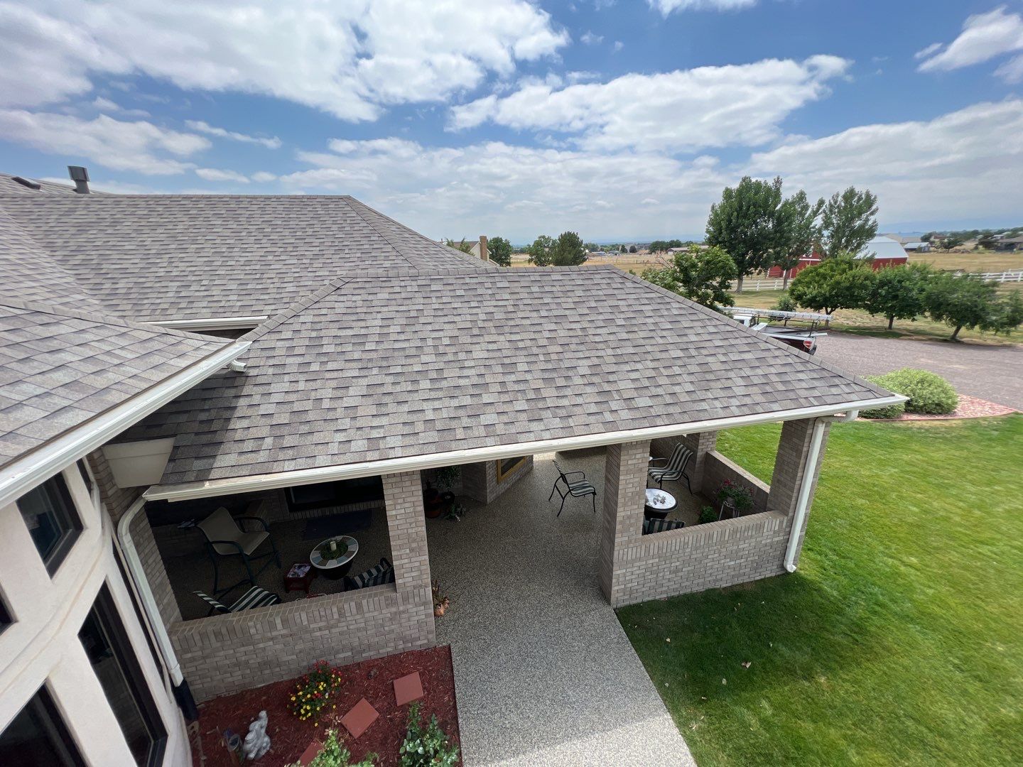 Residential Roofing Installation using Owens Corning TruDefinition - Driftwood  by A to Z Roofing