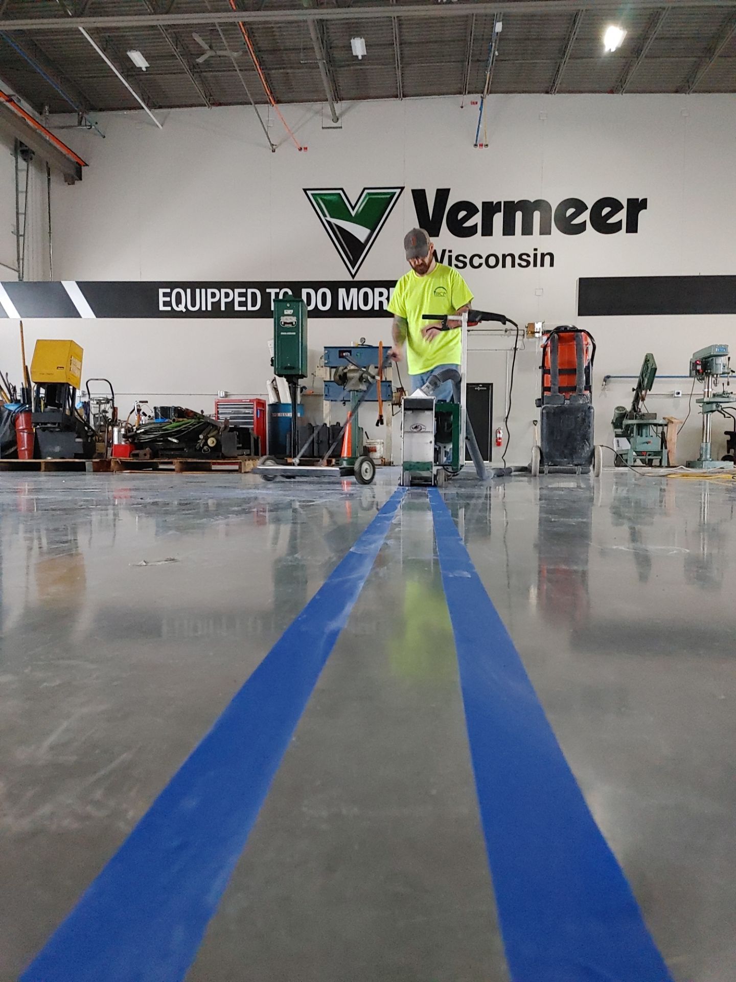 New Construction Precast - Warehouse, Office & Line Striping by Blair Commercial Painting, LLC