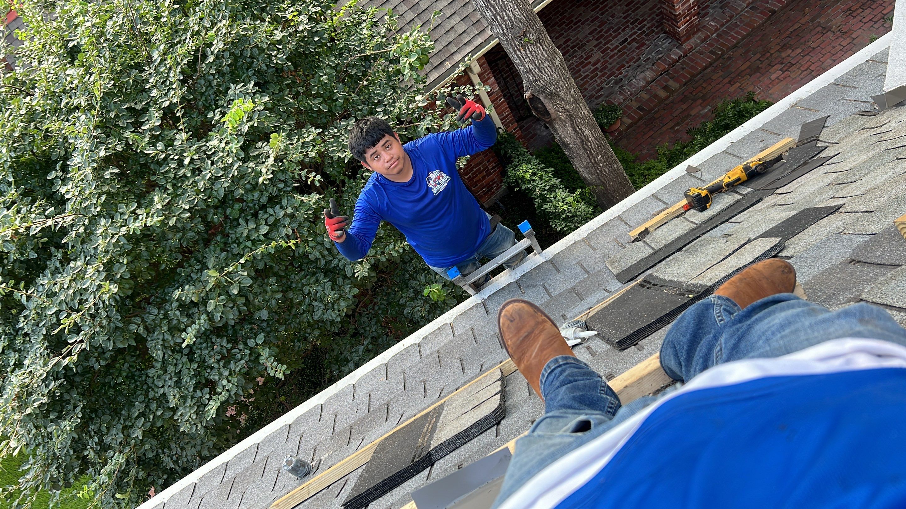 Residential Roofing Repair using Owen's Corning Duration (Lifetime) Shingles by Roof Repair Company