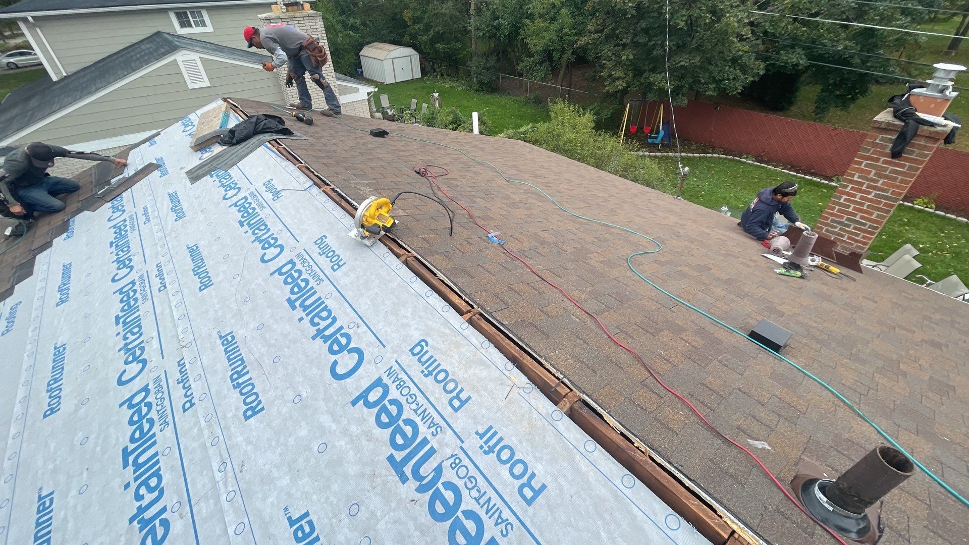 Roof Replacement using CertainTeed Landmark by 180 Contractors