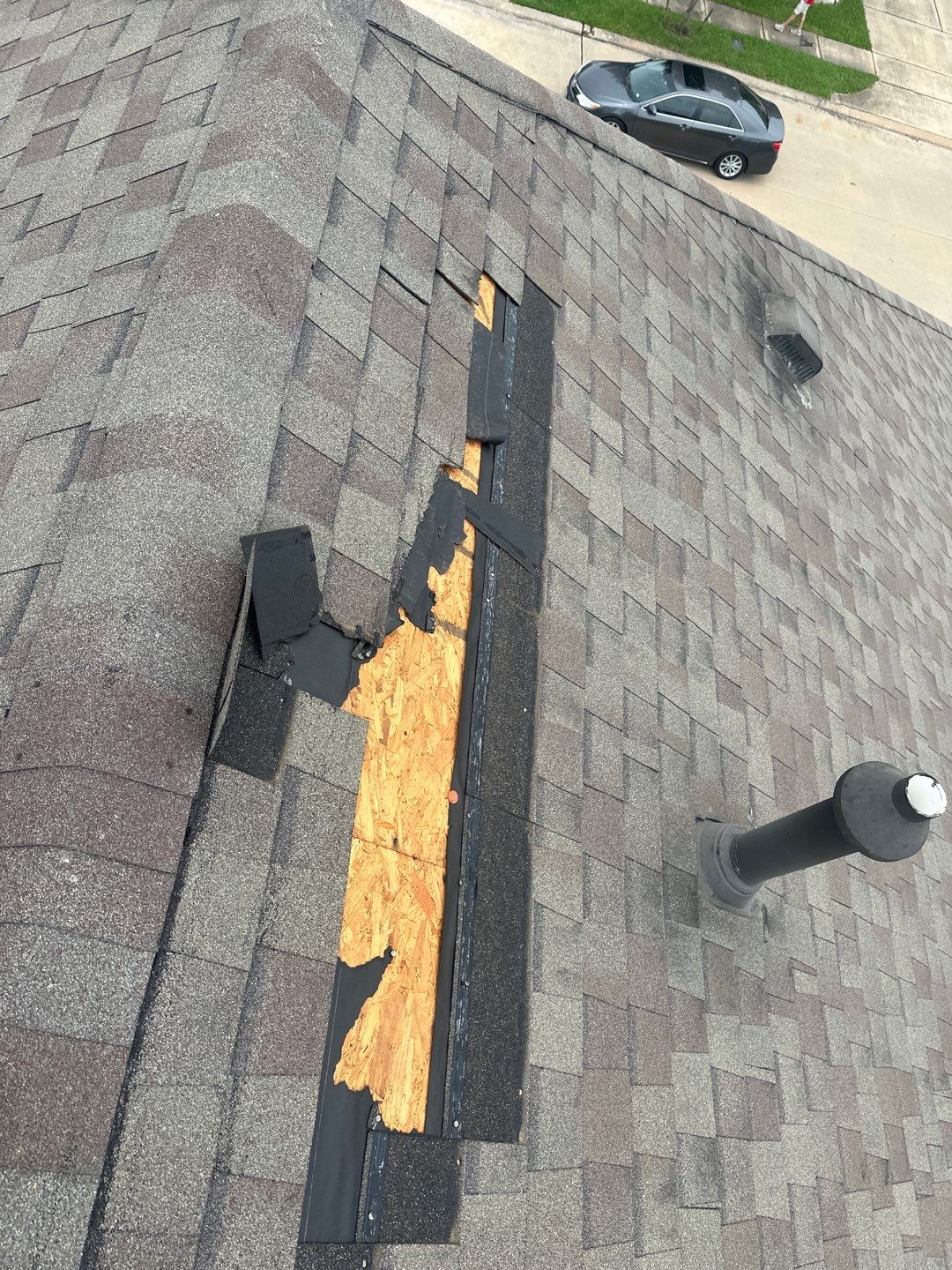 Residential Roofing Repair using Owen's Corning Duration (Lifetime) Shingles by Roof Repair Company