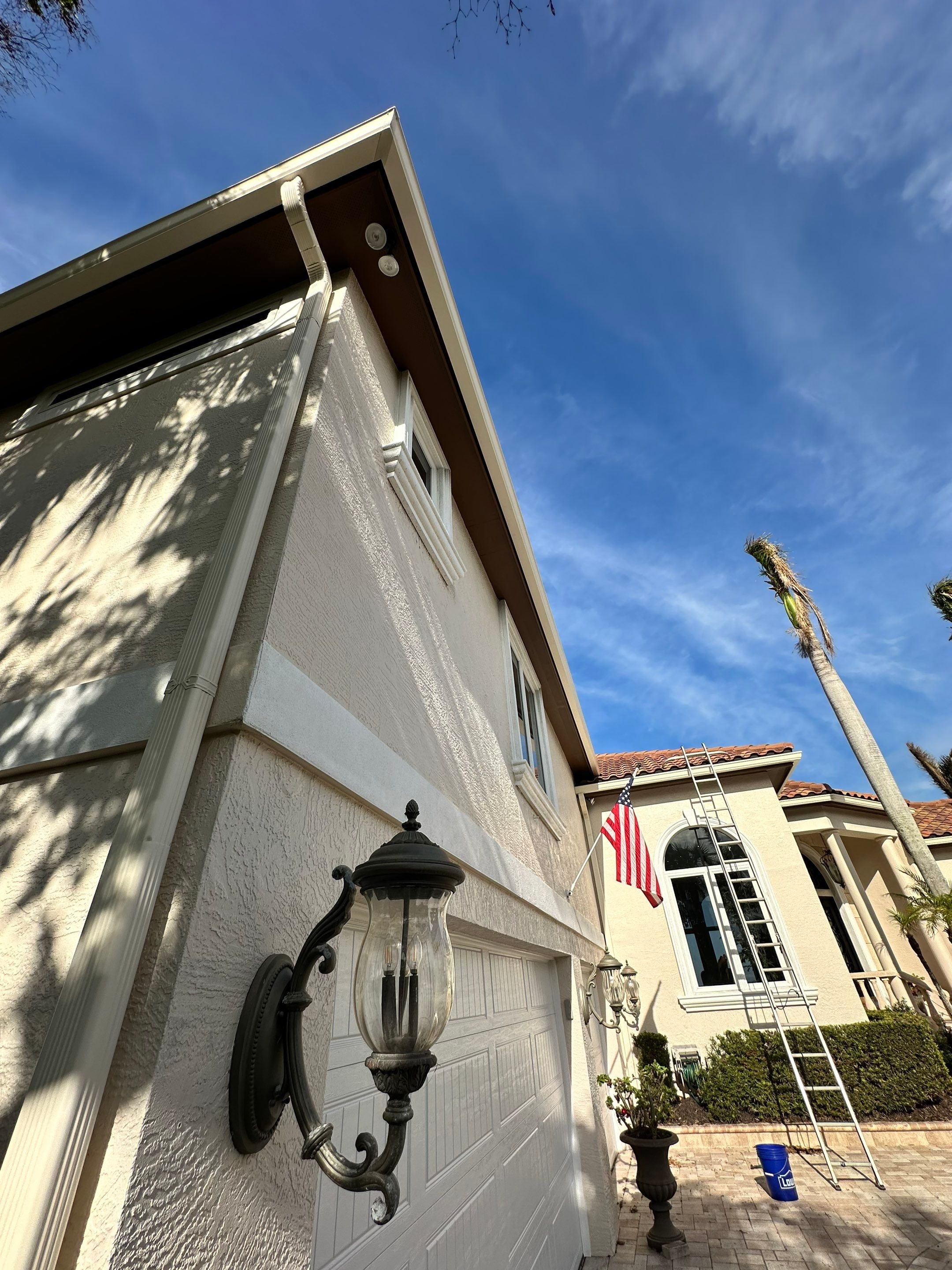 Cameo Finish Gutters for Luxury Homes  by Gutter Professors