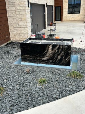 Custom Outdoor Stone Fountain