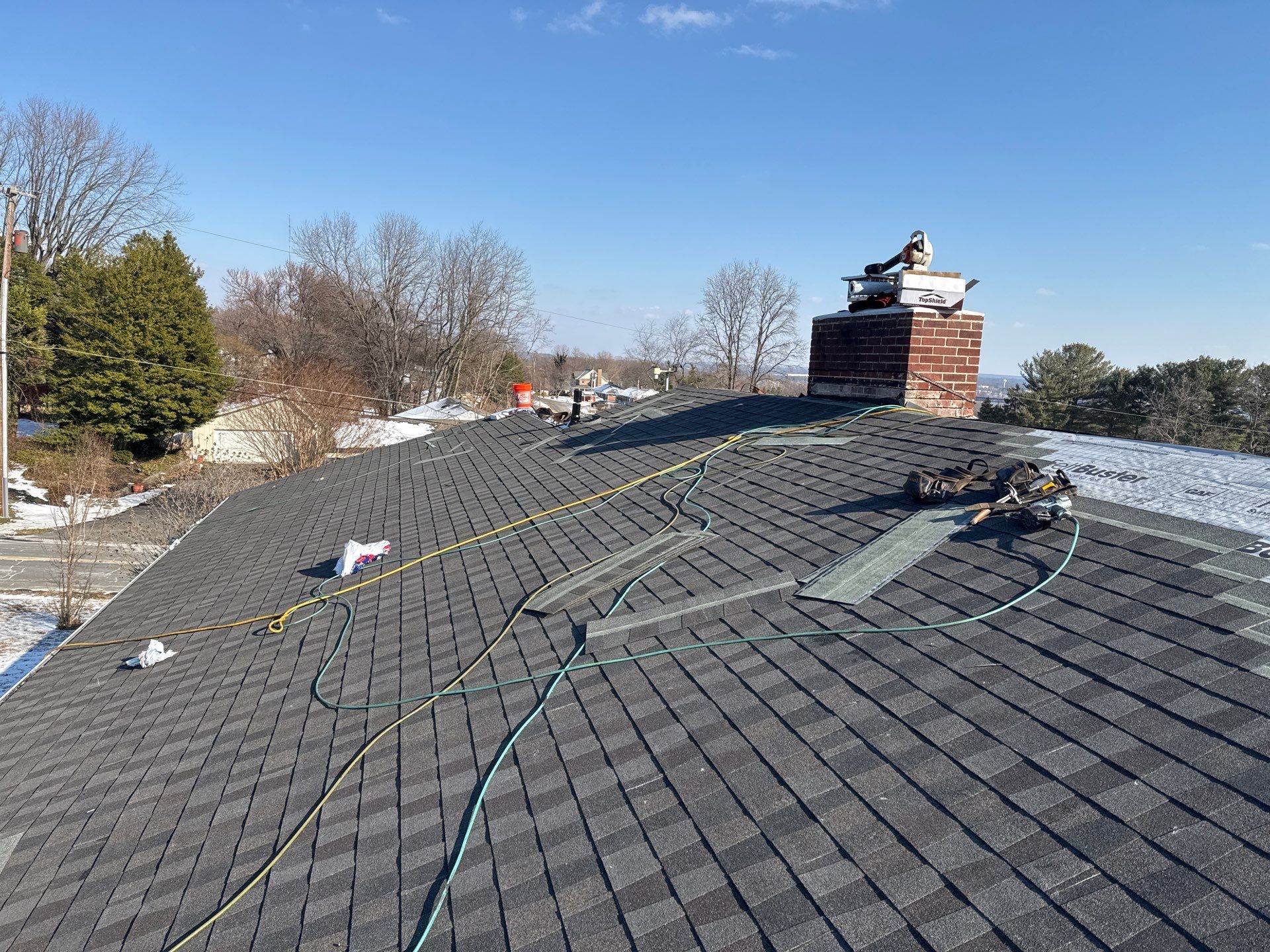 Residential Roofing Installation using GAF Timberline HDZ by Matter Construction, LLC