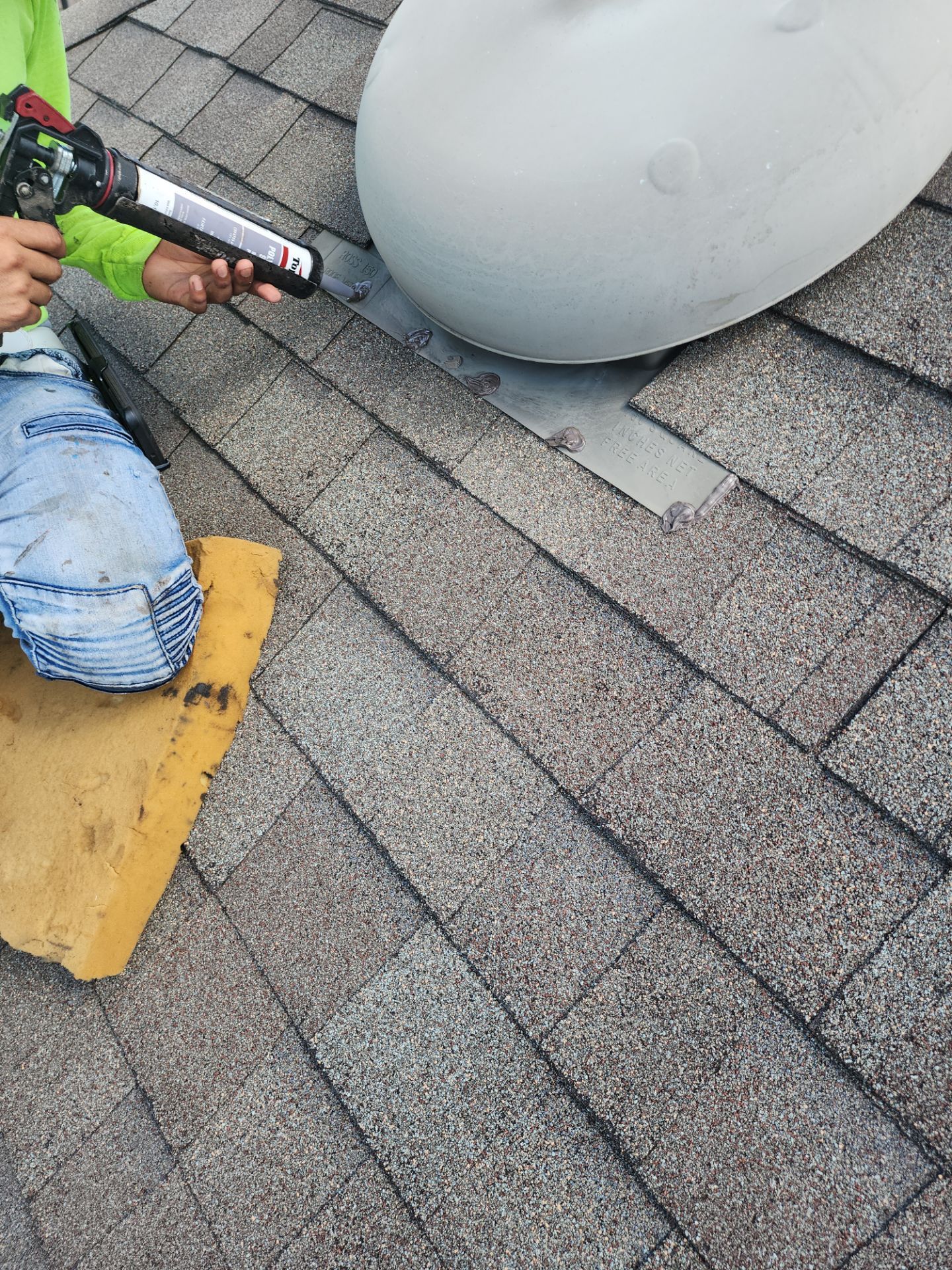 Hail Damage using Owen's Corning Duration (Lifetime) Shingles by Roof Repair Services LLC