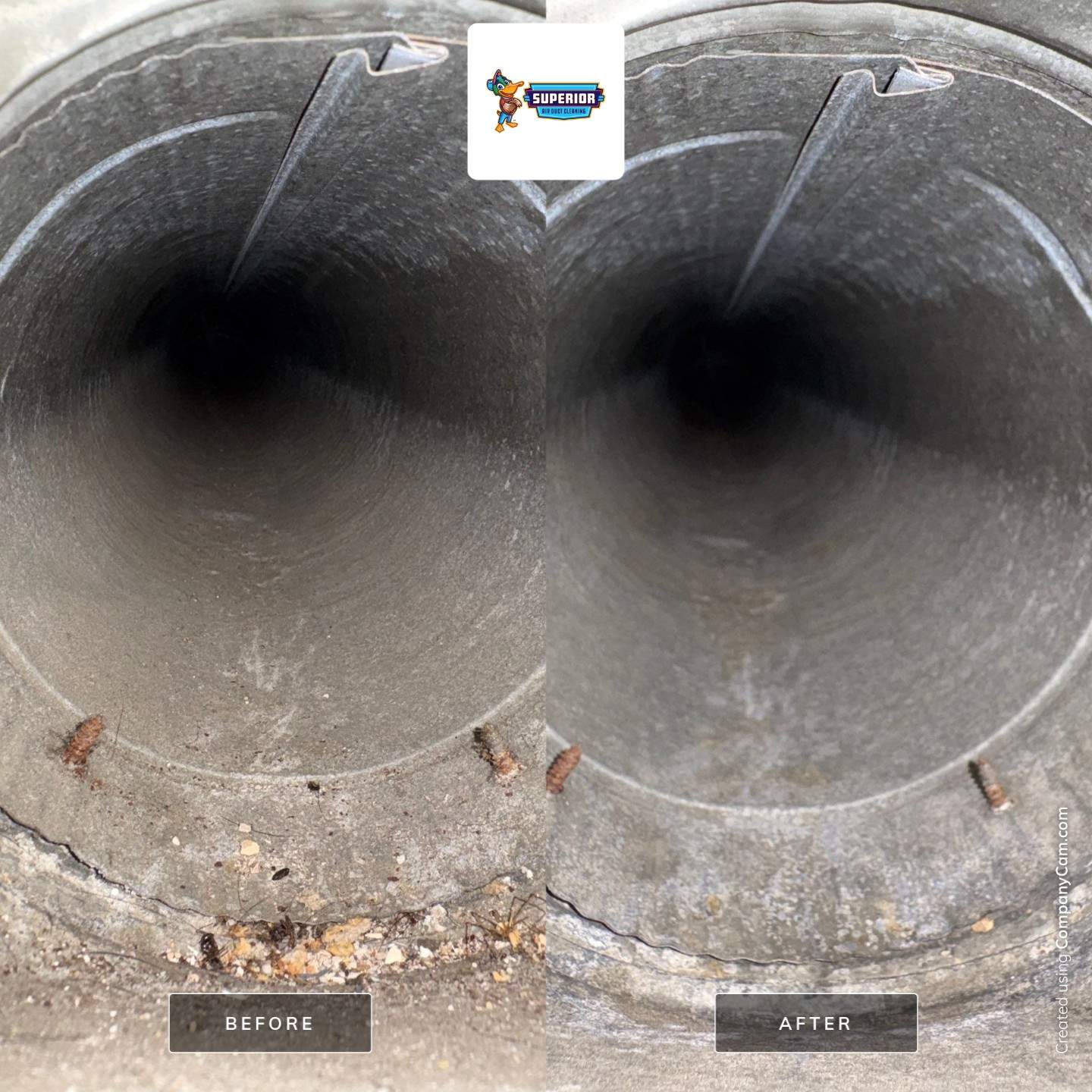 Air Duct Cleaning With a Vacuum Truck in Berlin Center, OH by Superior Air Duct Cleaning