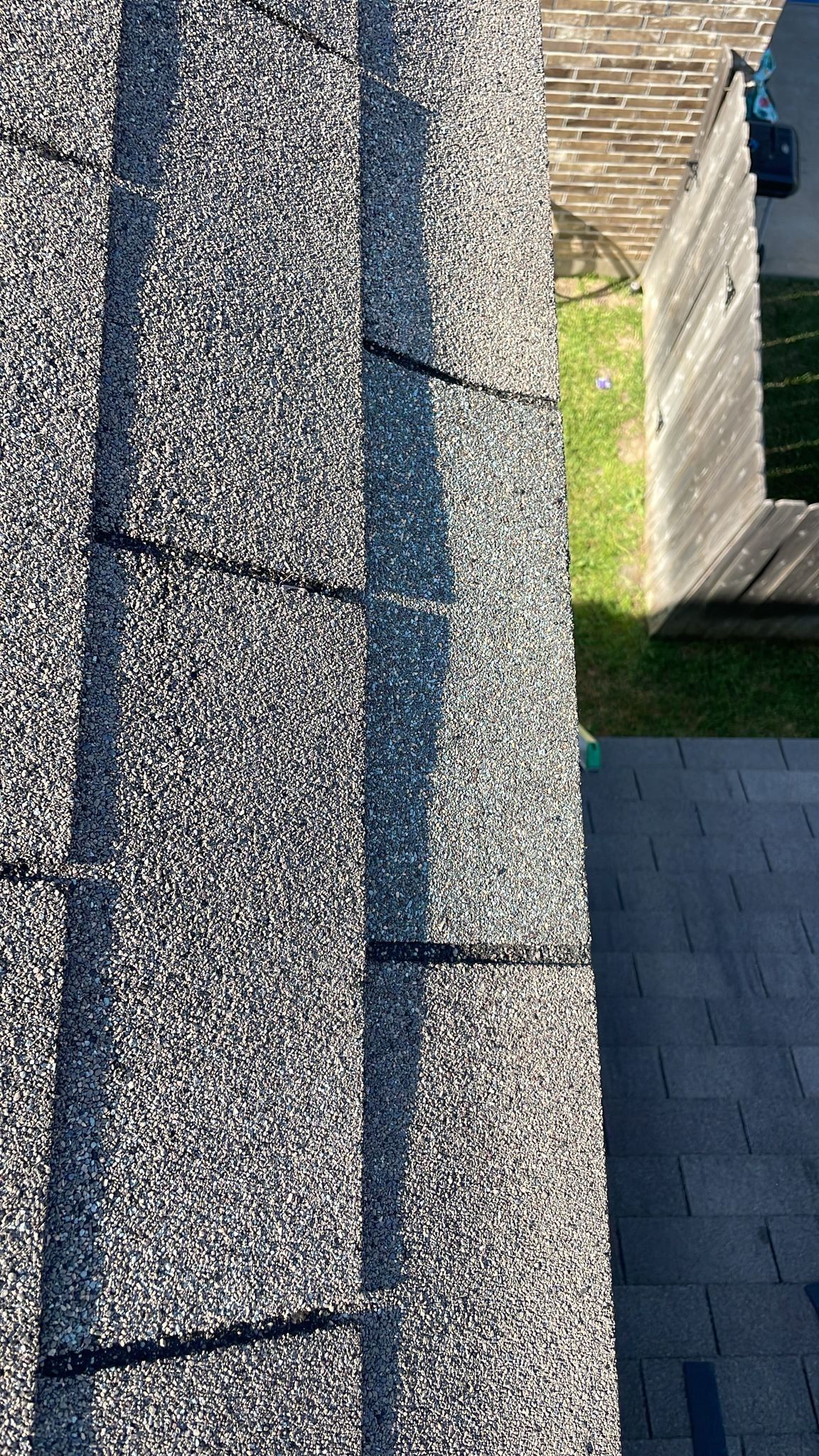 Hail Damage using Owen's Corning Duration (Lifetime) Shingles by Roof Repair Company