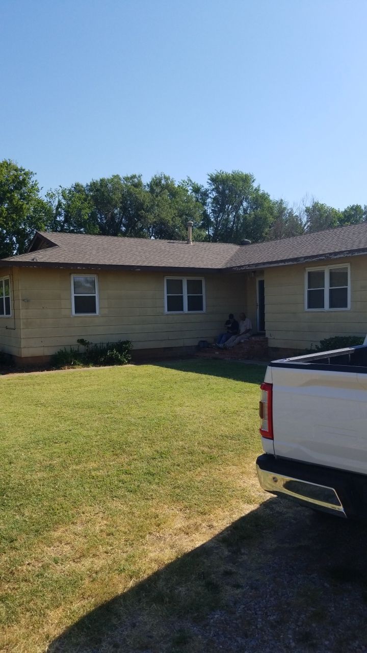 Residential Roofing Installation using GAF Natural Shadow  by A & H Roofing and Contracting