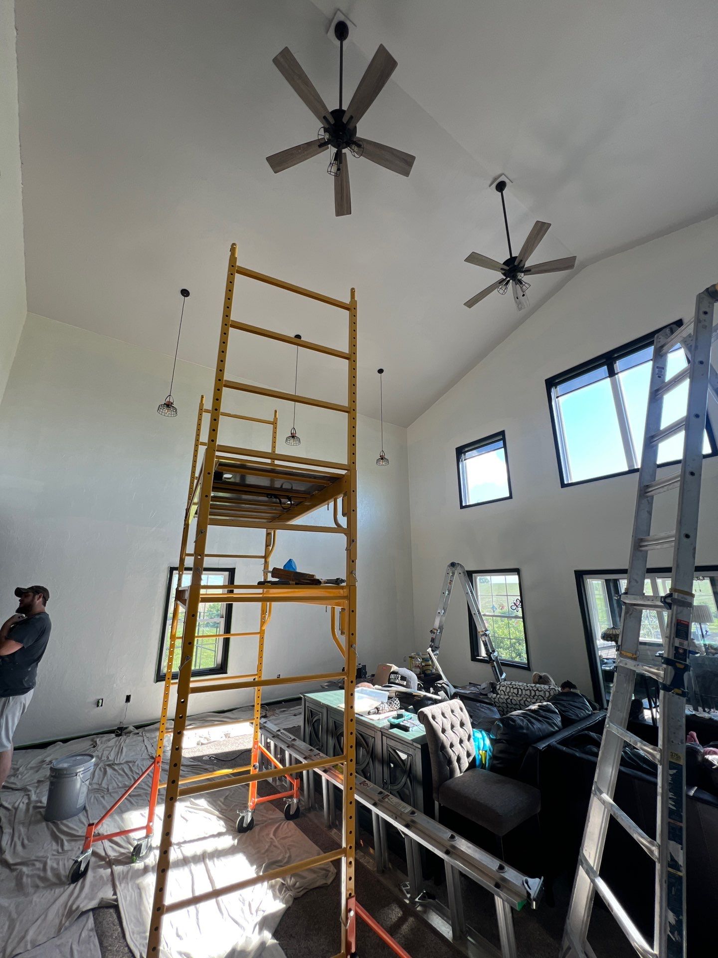 Before & After: Interior Repaint ✨ by Grandview Painting