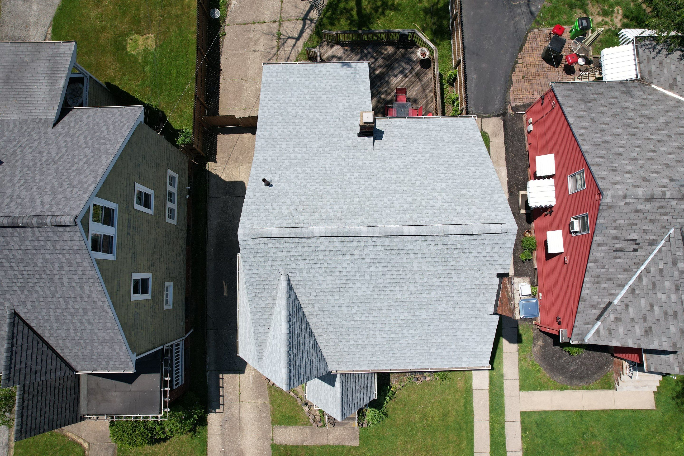 South Euclid - Windstorm Restoration - GAF Birchwood  by Atlas Roofing & Restoration