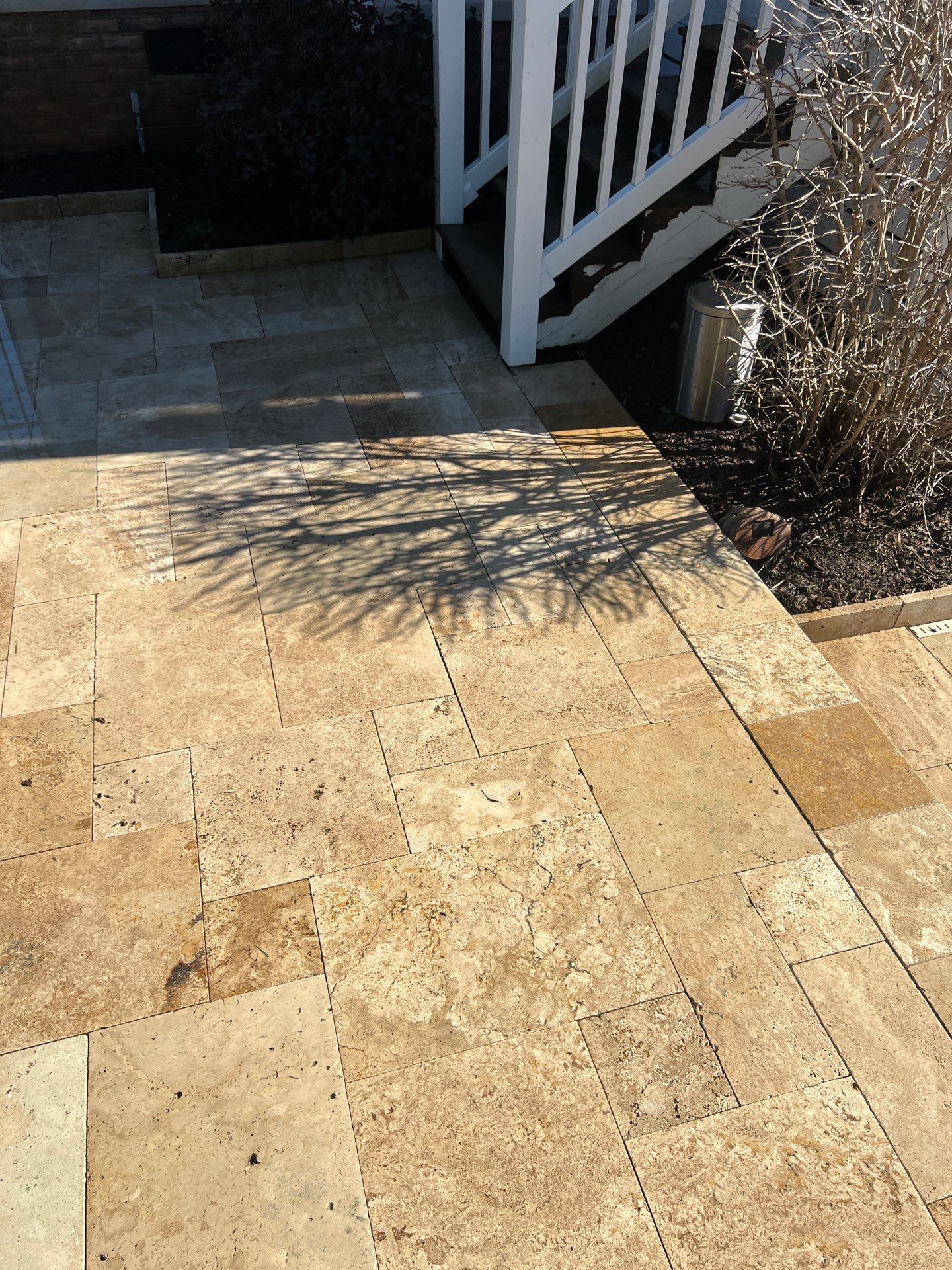 Travertine  using Concrete Sealant by DuraSeal