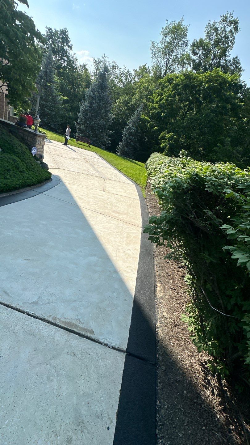 Driveway Walkway Patio Project in Canonsburg by Floors in a Day, Inc