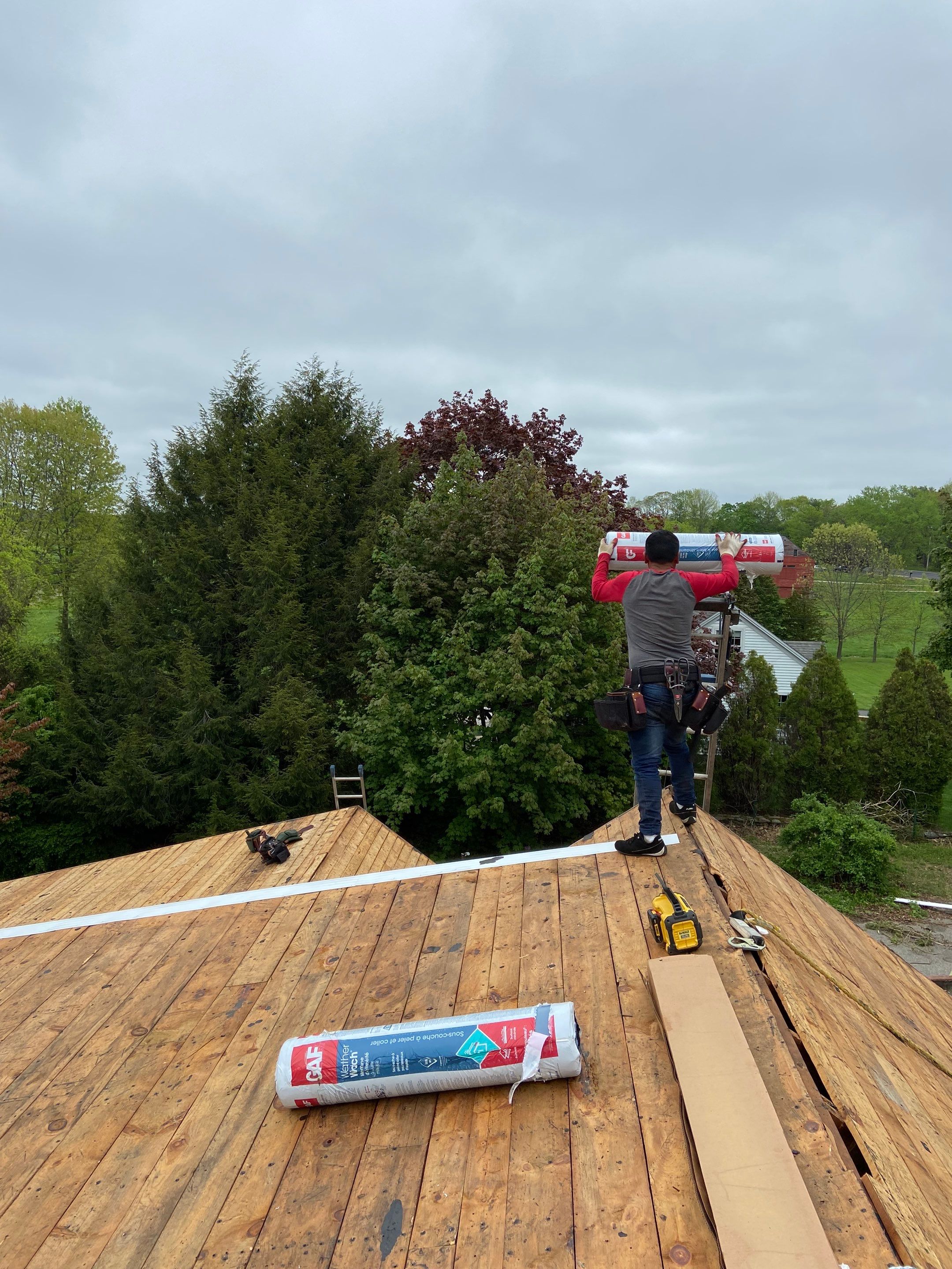 Residential Roofing Installation using GAF Timberline HDZ by Sensible Home Solutions