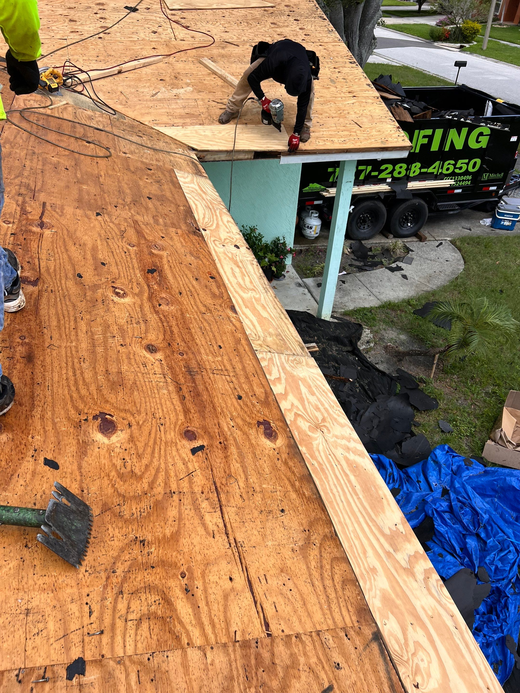 Project in Pinellas Park 33782 by Mitchell Roofing Company LLC 