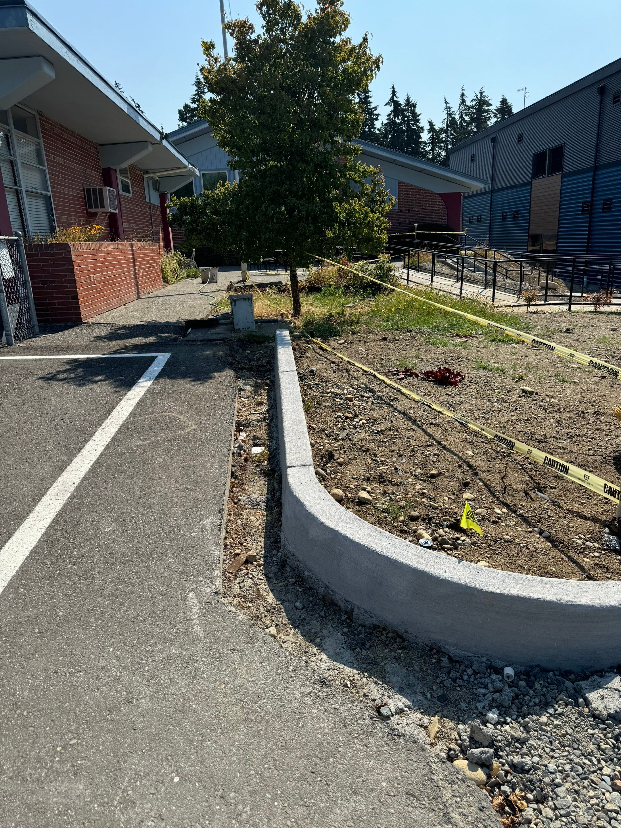 Cedar Park | Christian School Asphalt Parking Lot Repair  by Jireh Asphalt & Concrete Inc 